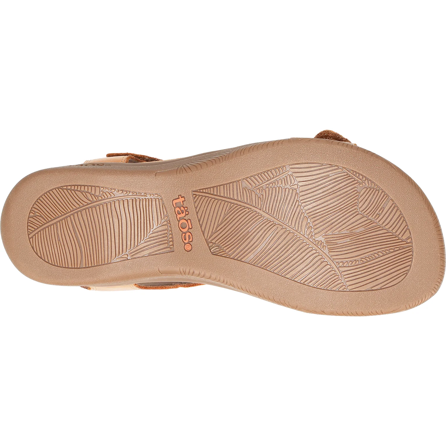 Taos The Show Women's Sandals Caramel Leather - Image 4