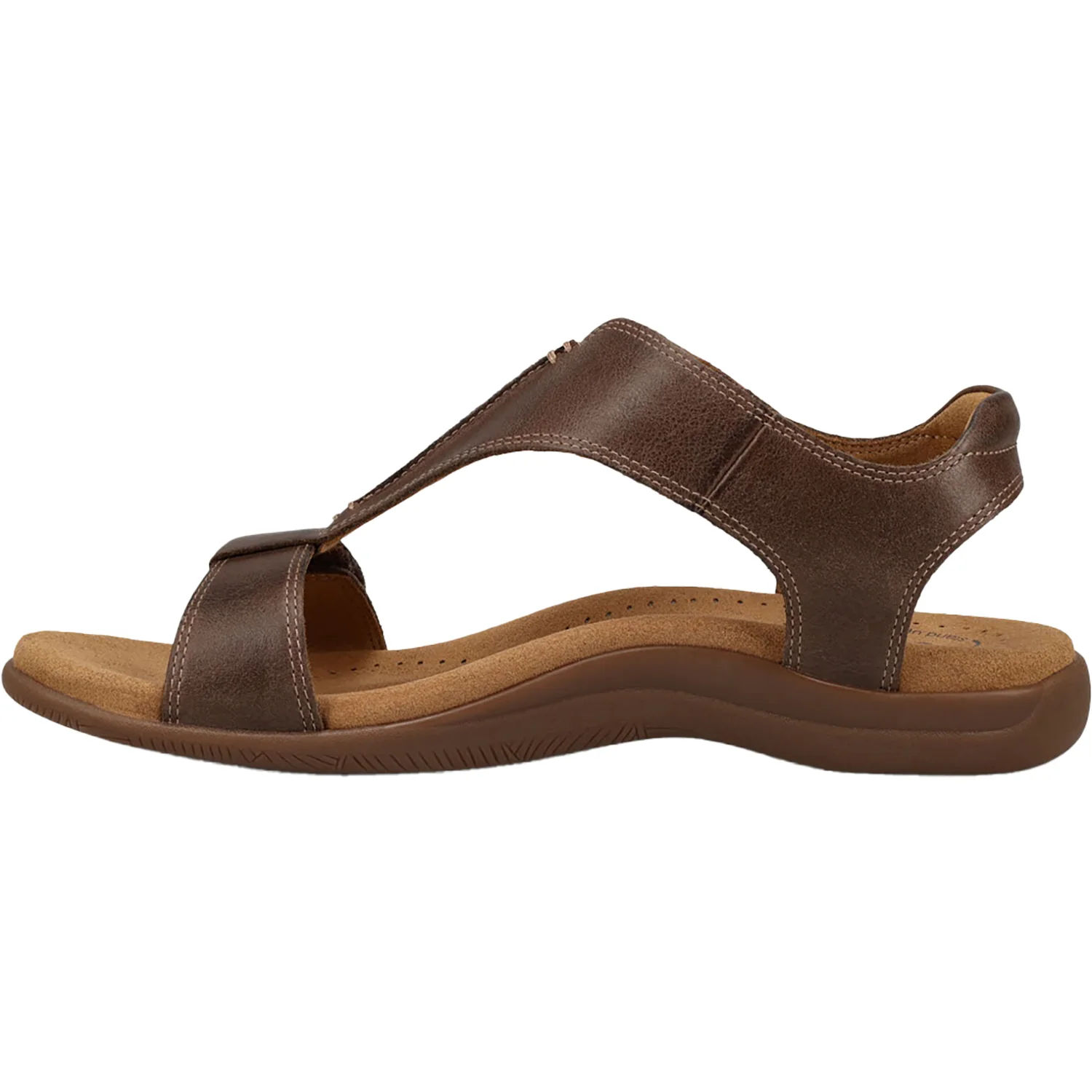 Taos The Show Women's Sandals Mocha Leather - Image 3