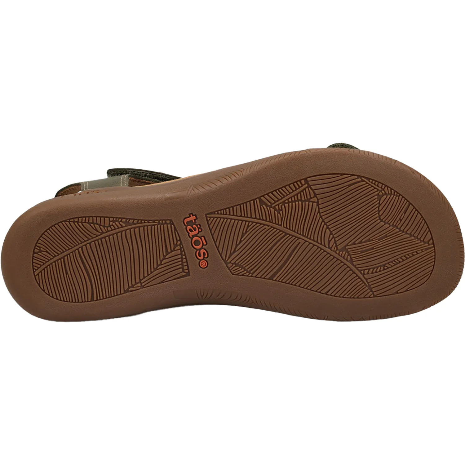 Taos The Show Women's Sandals Olive Leather - Image 4