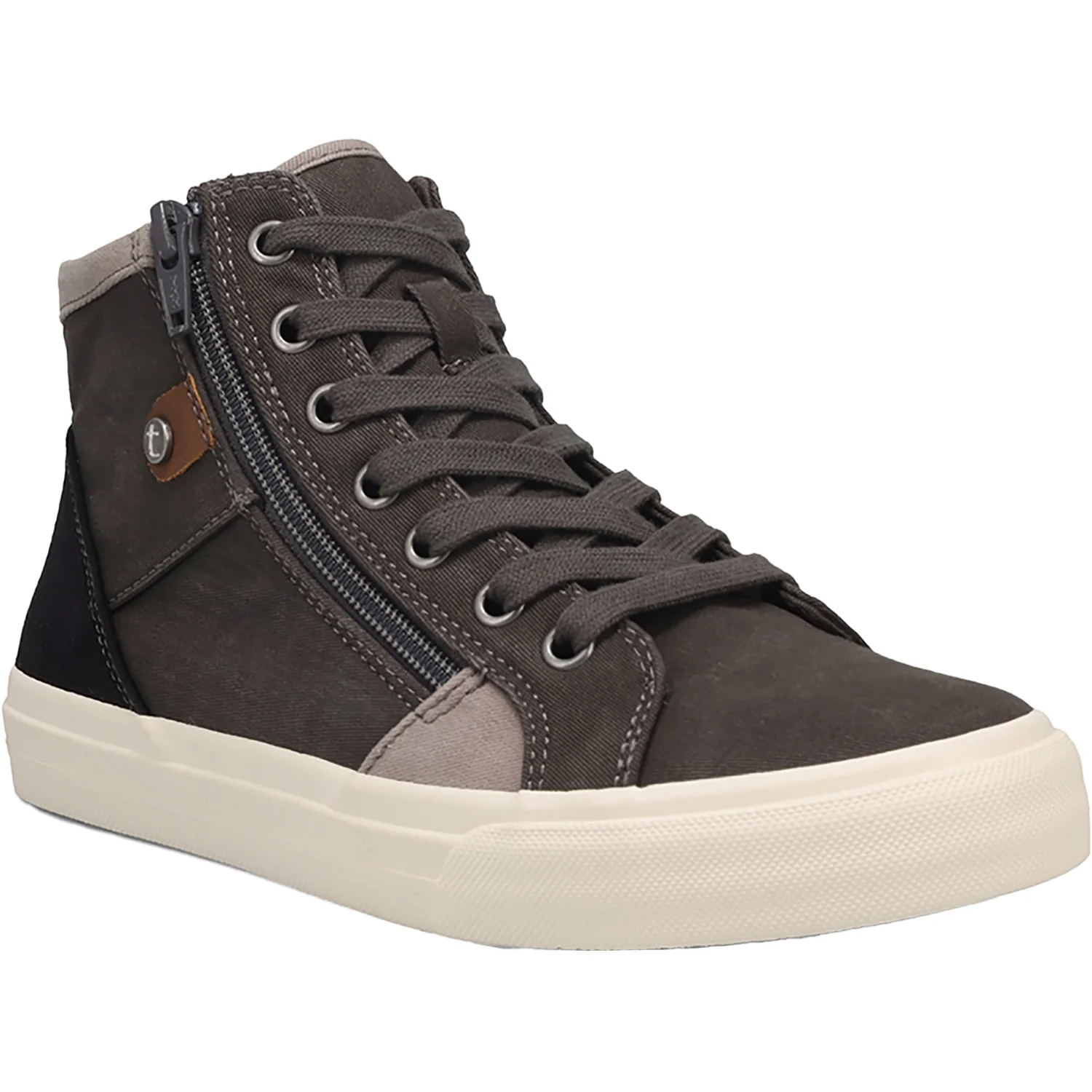 Taos Top Soul Women's Sporty Lace Up Shoes Graphite/Black Vintage Canvas - Image 8