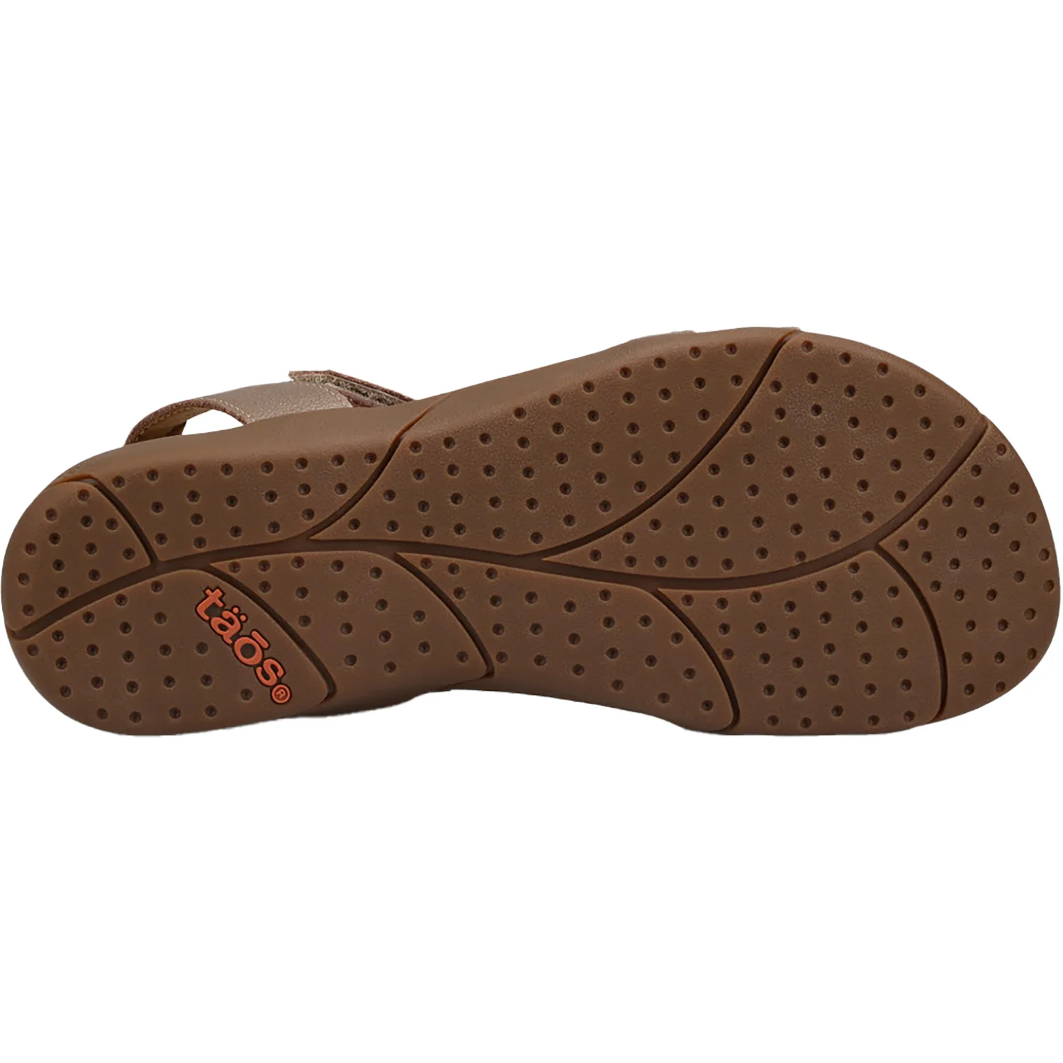 Taos Trophy 2 Women's Backstrap Sandals Champagne Leather - Image 4