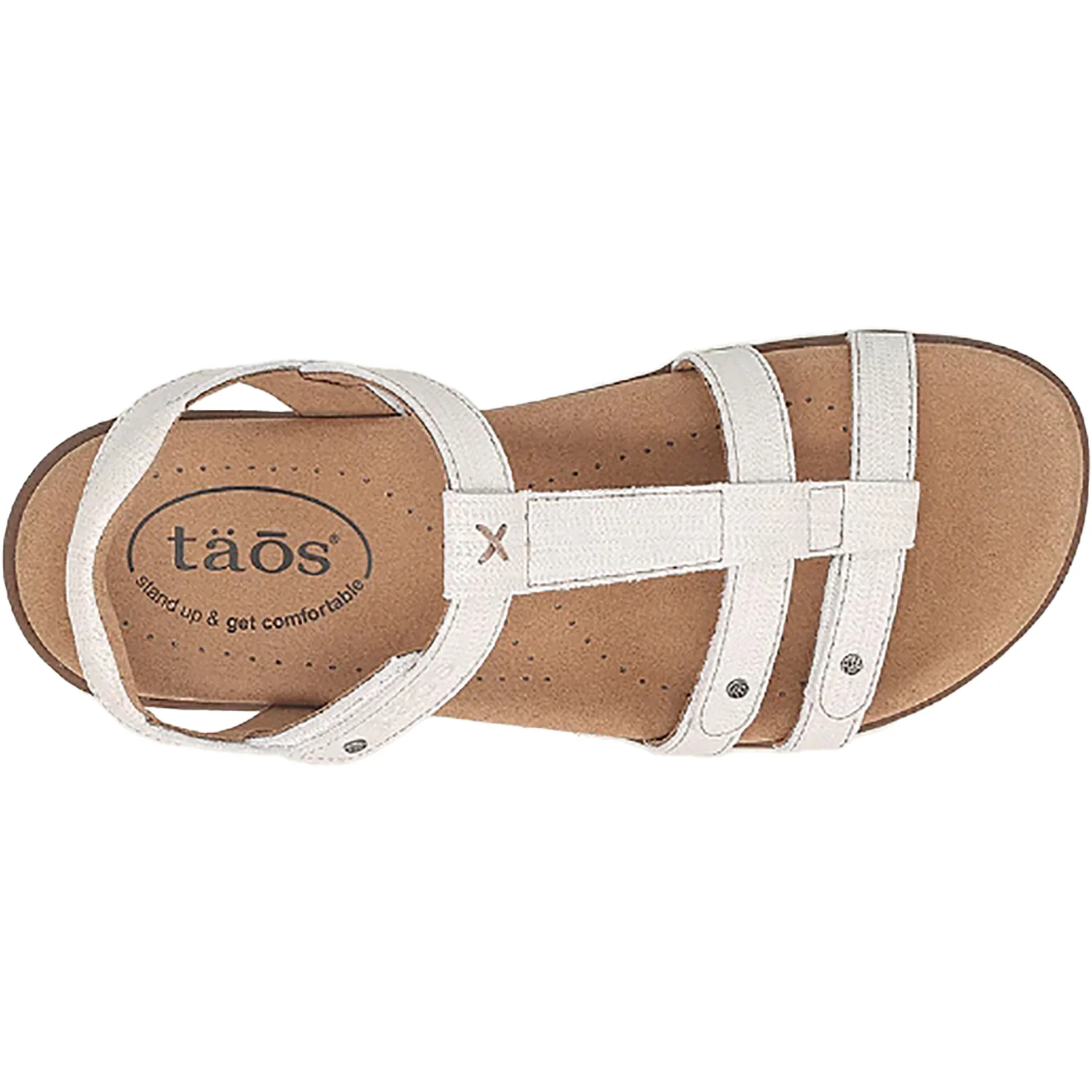 Taos Trophy 2 Women's Sandals Ice Emboss Leather - Image 2