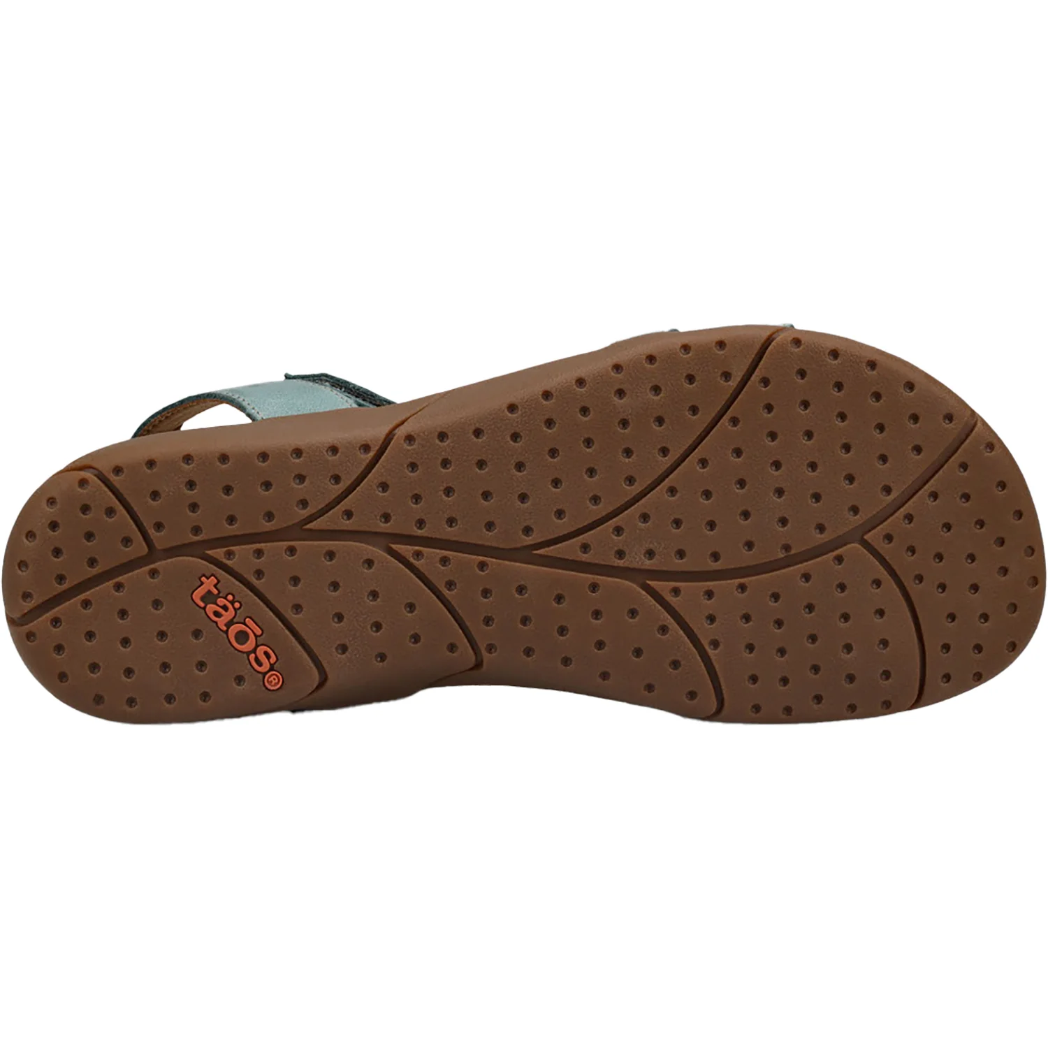 Taos Trophy 2 Women's Backstrap Sandals Teal Leather - Image 4