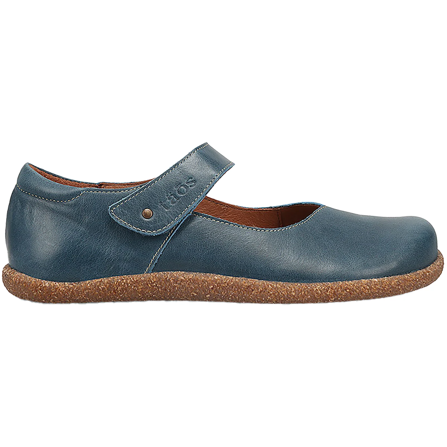 Taos Ultimate Women's Shoes Petrol Blue Leather
