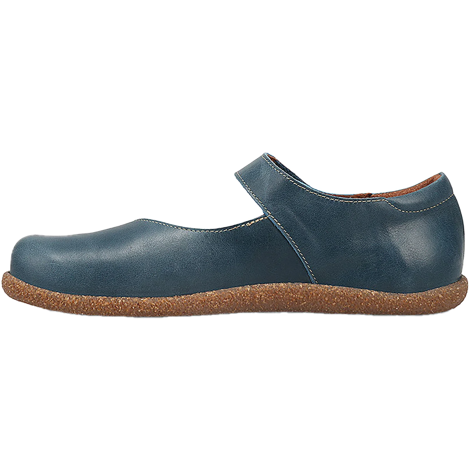 Taos Ultimate Women's Shoes Petrol Blue Leather - Image 3