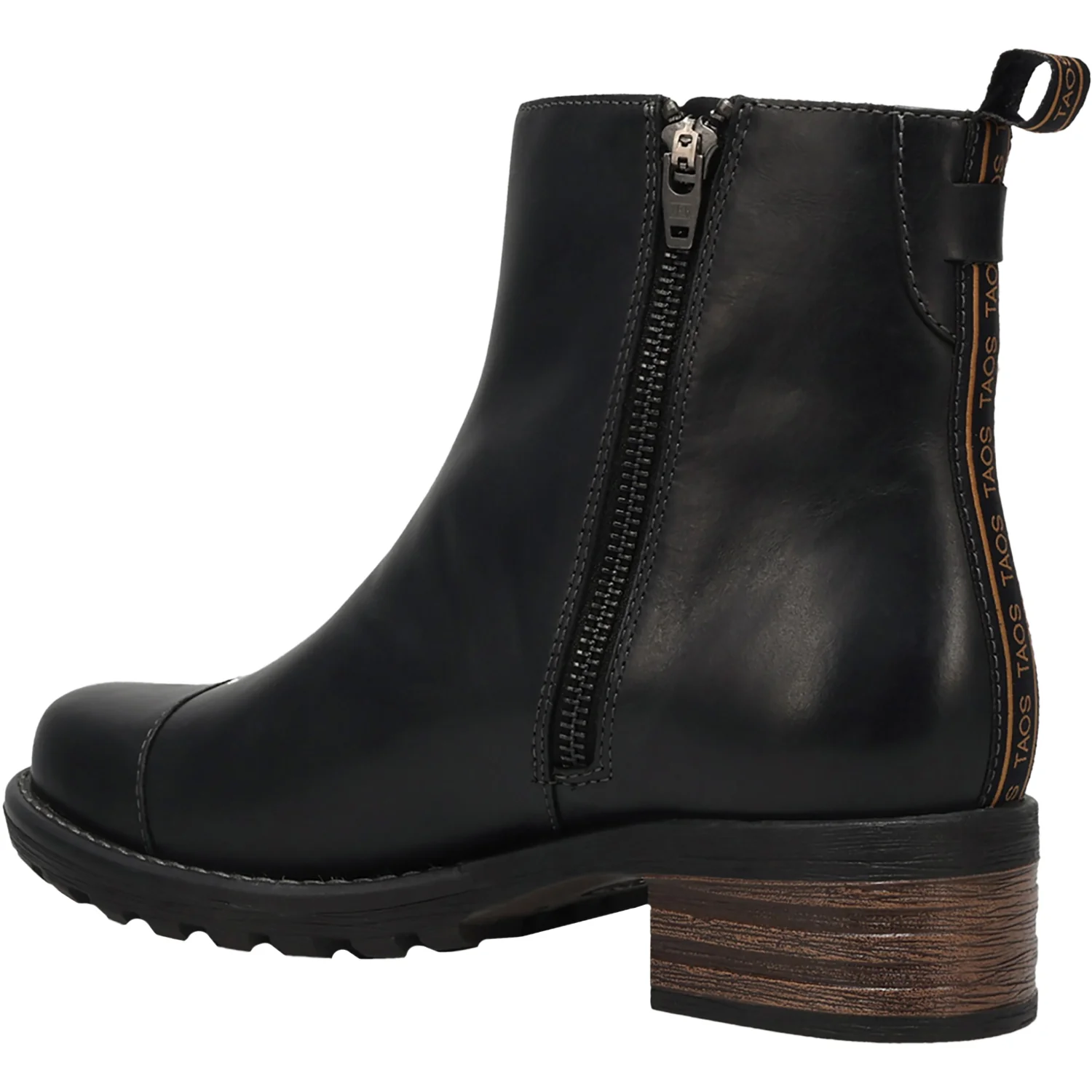 Taos Uptown Women's Boots Black Leather - Image 5
