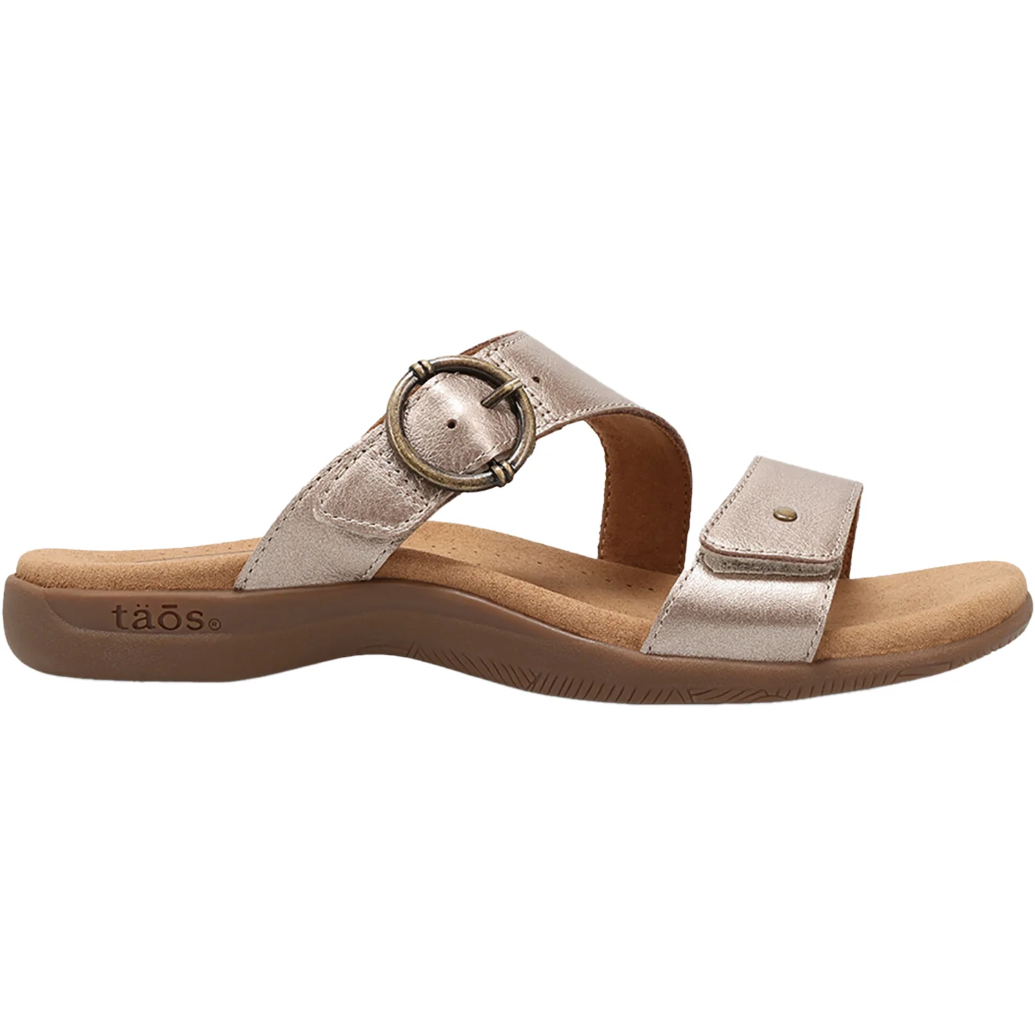 Taos Westside Women's Sandals Champagne Metallic