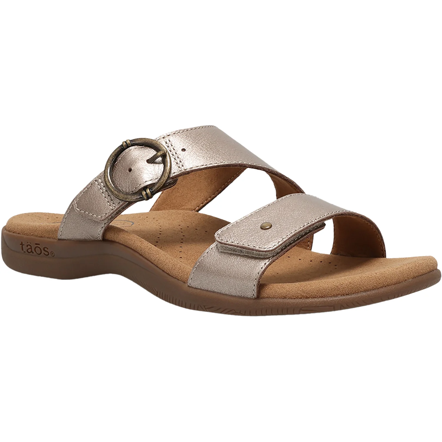 Taos Westside Women's Sandals Champagne Metallic - Image 5