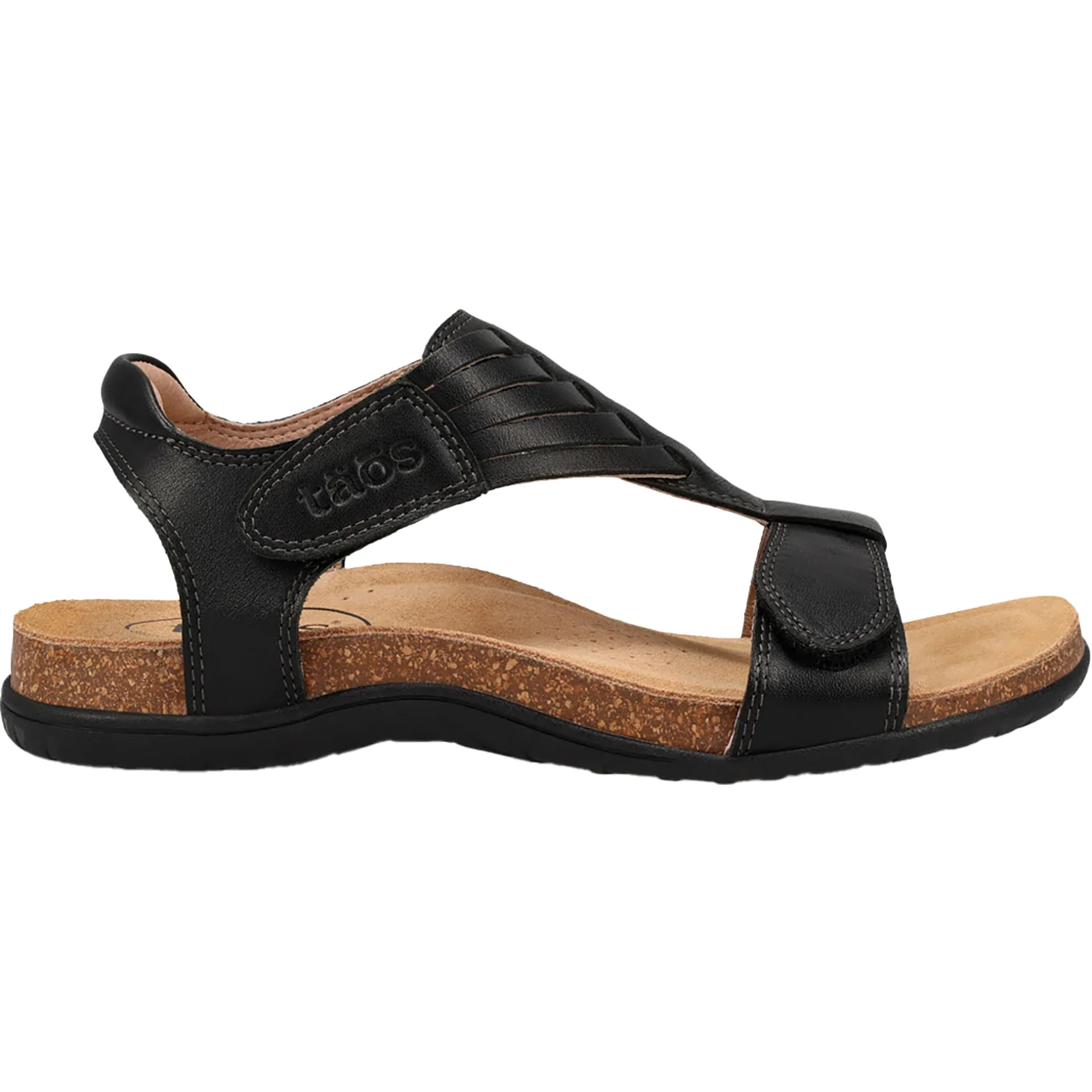 Taos Wonderful Women's Sandals Thong Sandals Black Leather