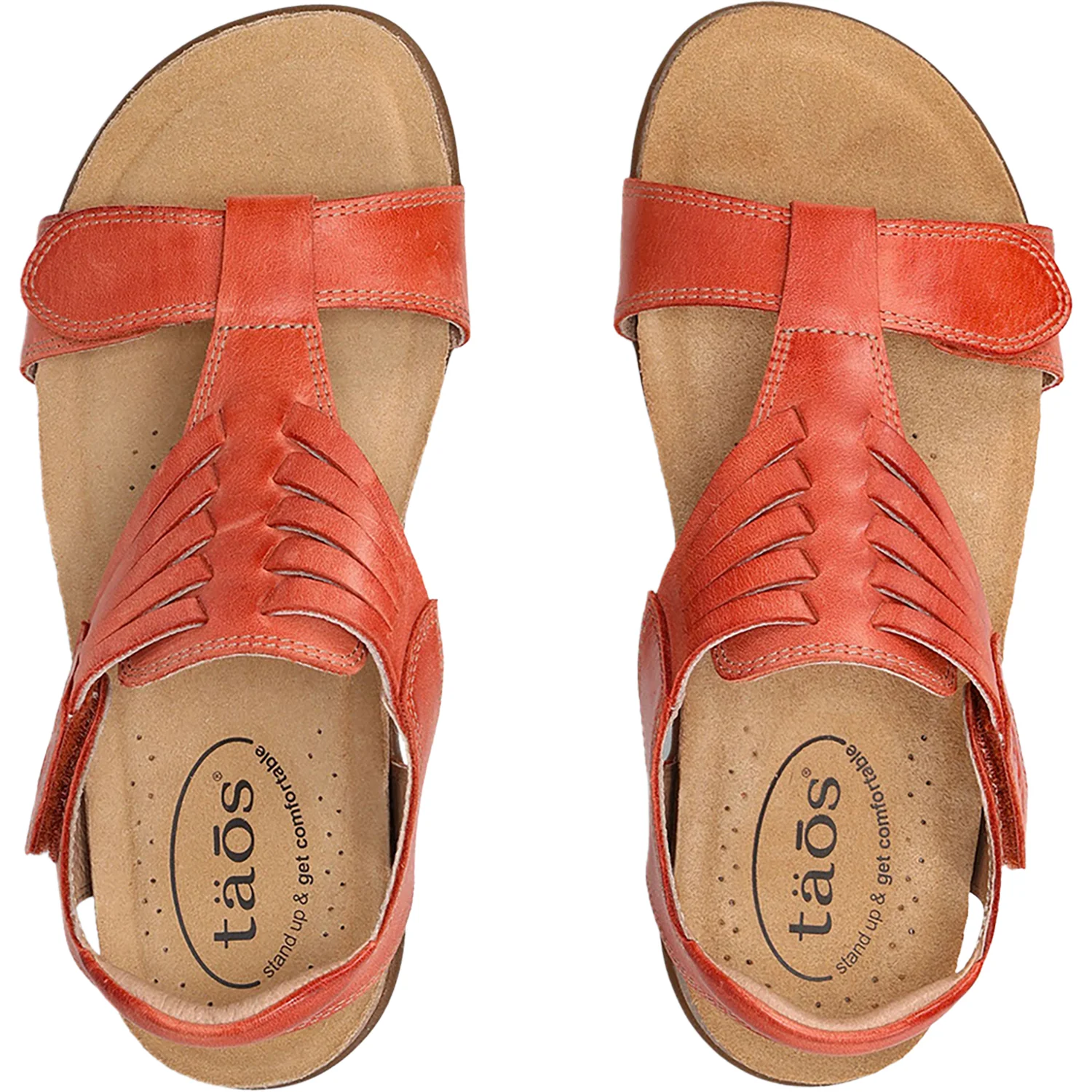 Taos Wonderful Women's Sandals Thong Sandals Bruschetta Leather - Image 2