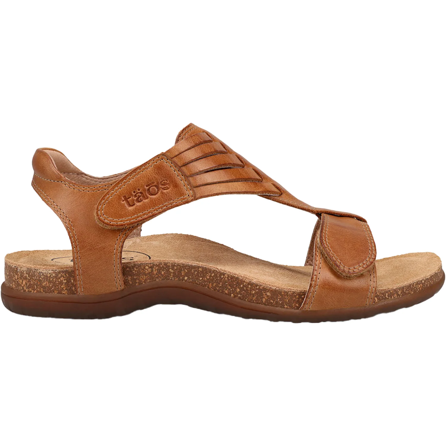 Taos Wonderful Women's Sandals Thong Sandals Caramel Leather