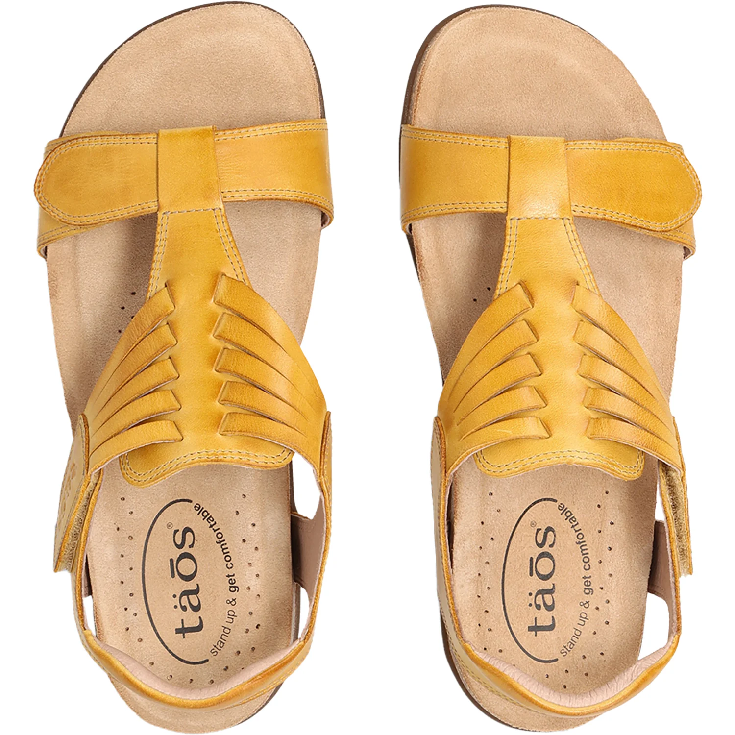 Taos Wonderful Women's Sandals Yellow - Image 2