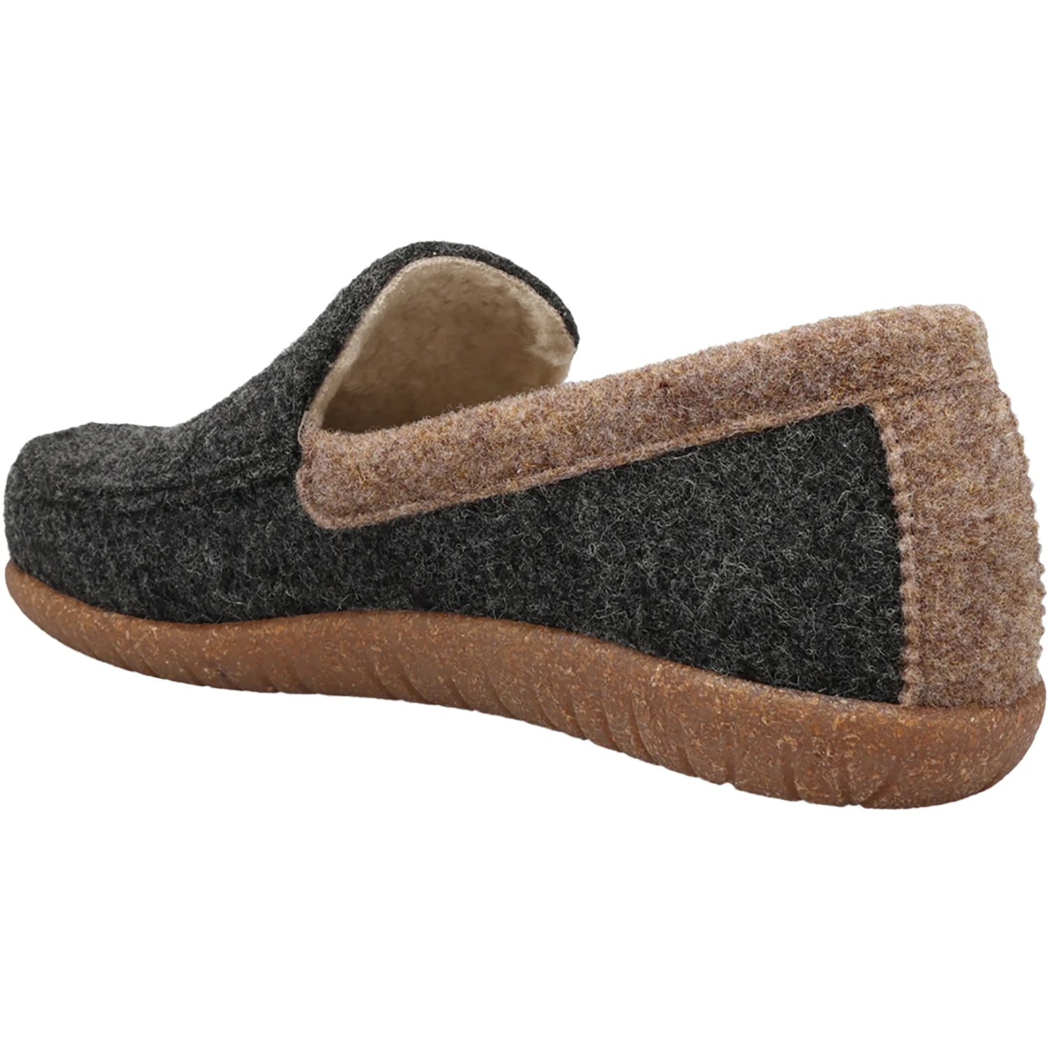 Taos Woolfer Women's Outdoor Slippers Charcoal - Image 6