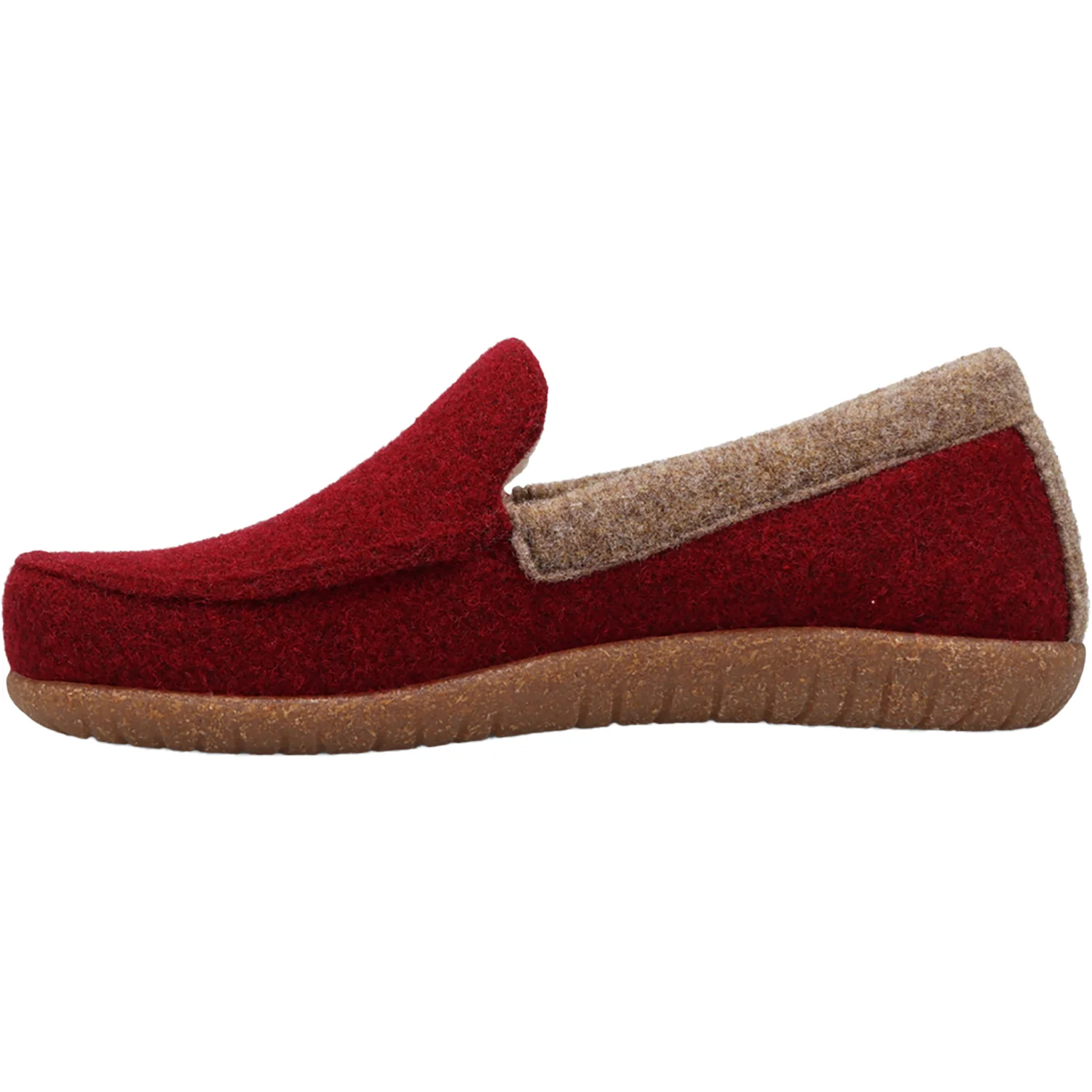 Taos Woolfer Women's Slippers Cranberry - Image 3