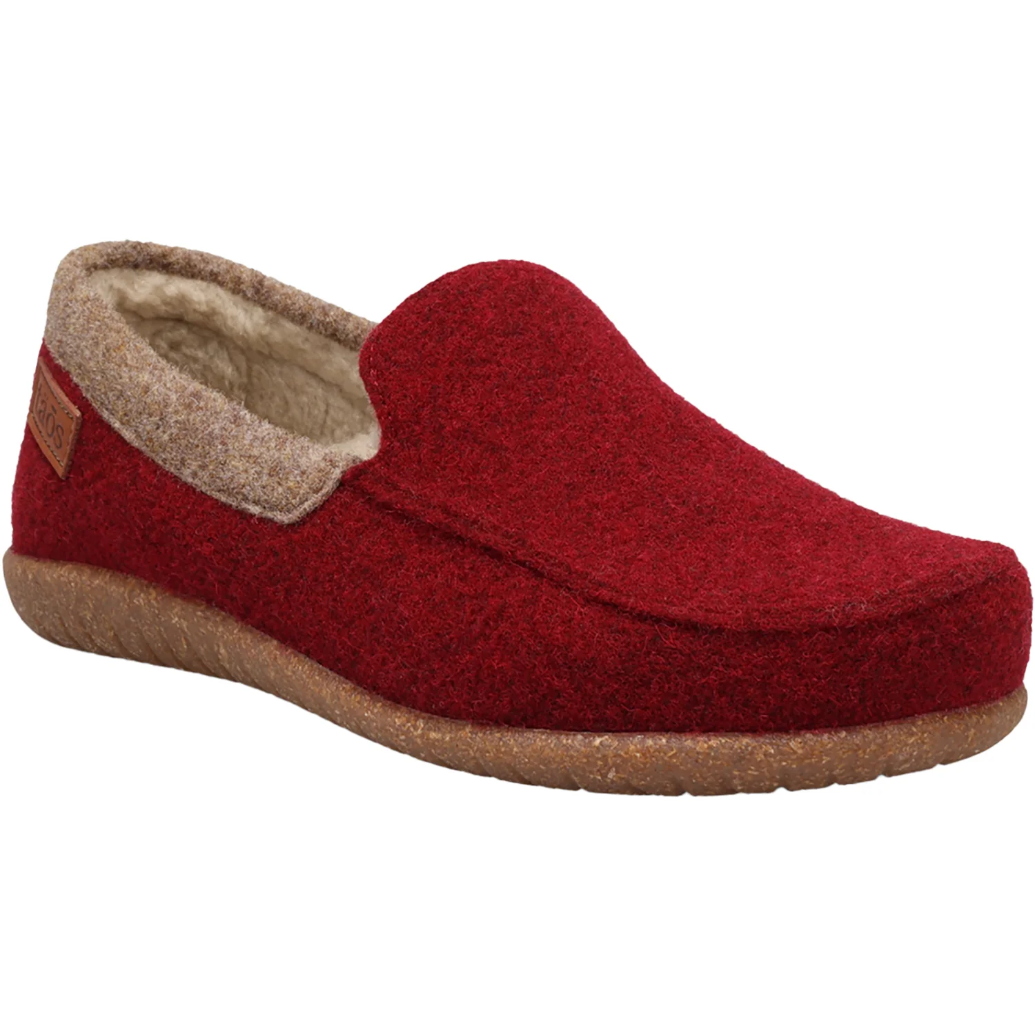 Taos Woolfer Women's Slippers Cranberry - Image 5