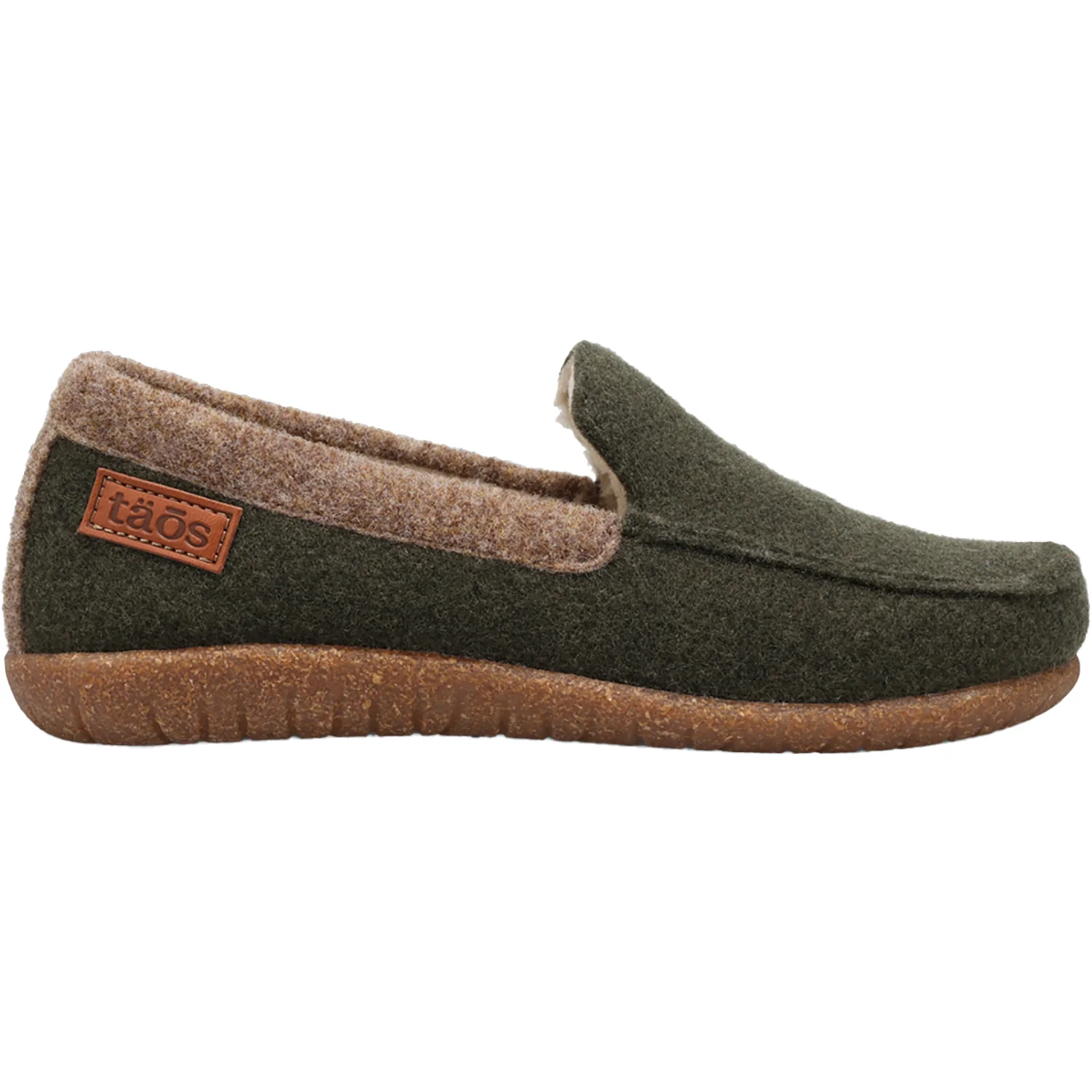 Taos Woolfer Women's Outdoor Slippers Olive