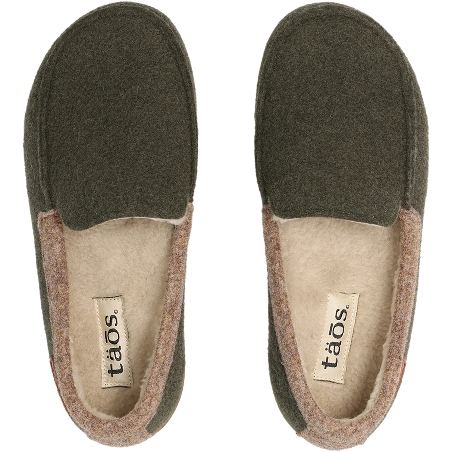 Taos Woolfer Women's Outdoor Slippers Olive - Image 2