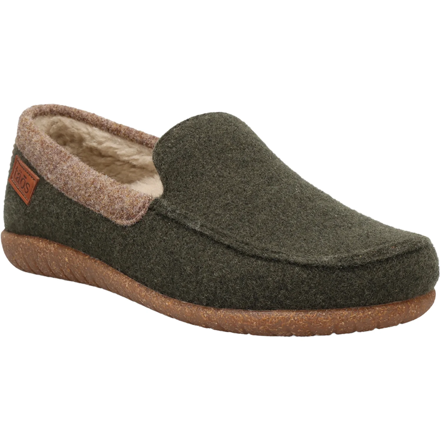 Taos Woolfer Women's Outdoor Slippers Olive - Image 5