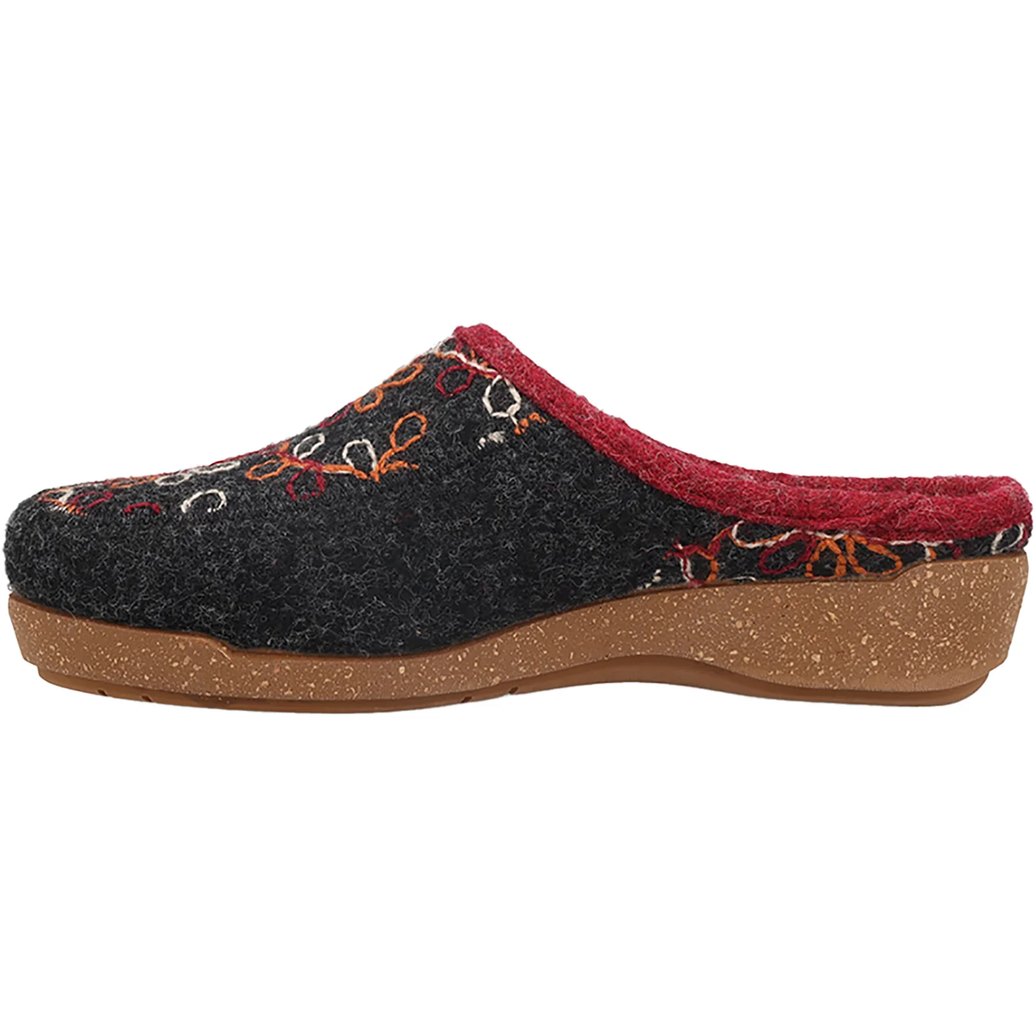Taos Woolflower Women's Slippers Charcoal - Image 3
