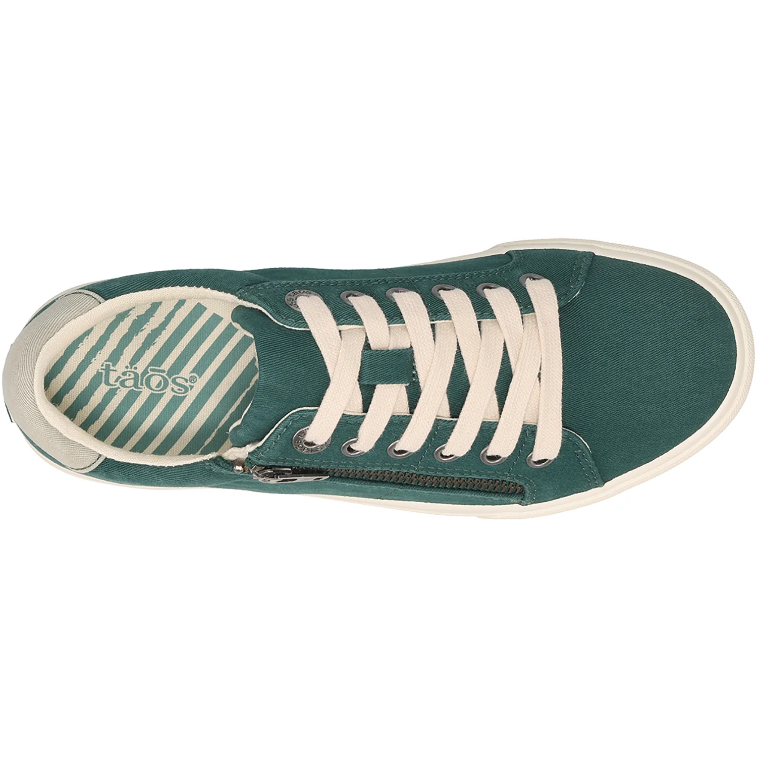 Taos Z Soul Women's Sporty Lace Up Shoes Clover/Mist Vintage Canvas - Image 2