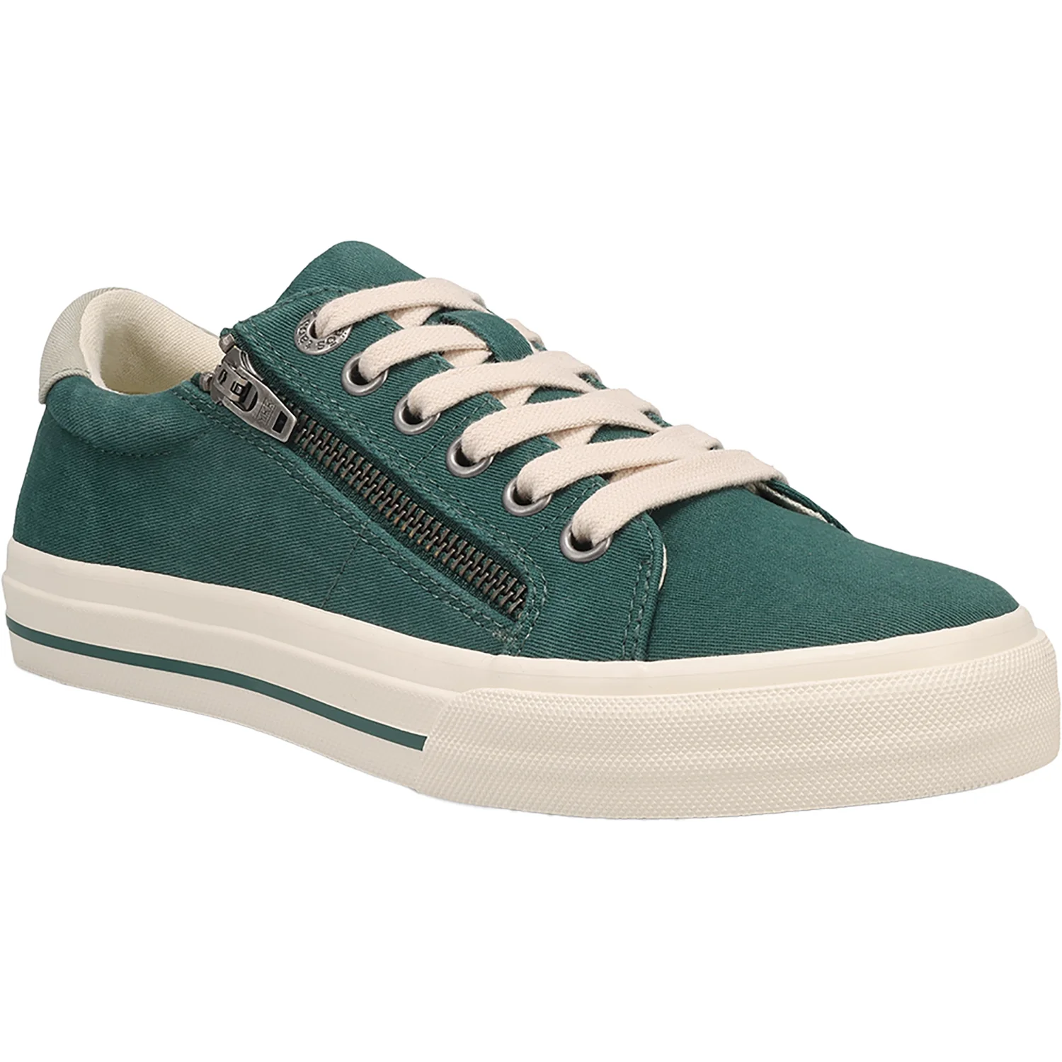 Taos Z Soul Women's Sporty Lace Up Shoes Clover/Mist Vintage Canvas - Image 5