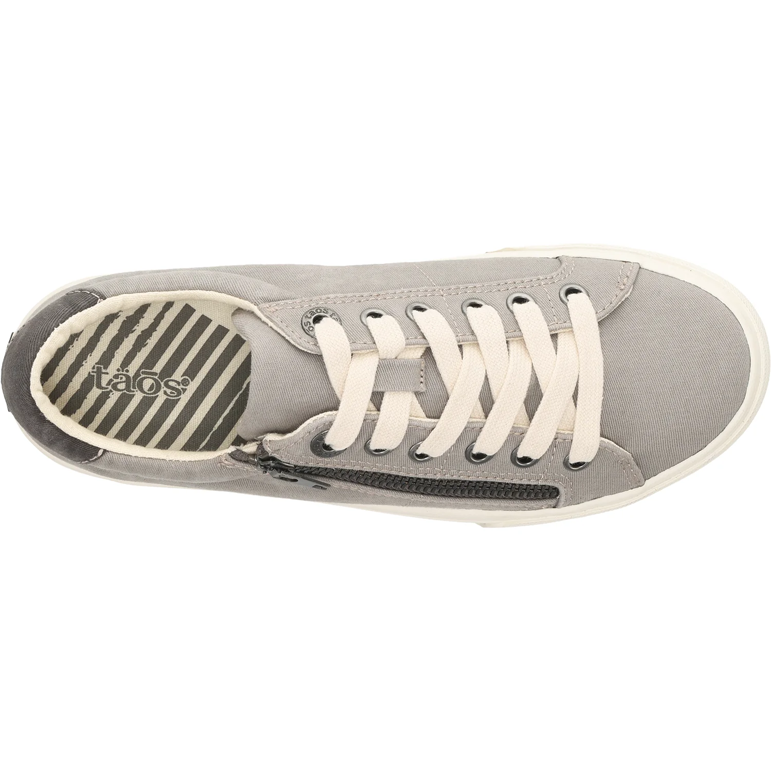 Taos Z Soul Women's Sneakers Grey/Graphite Vintage Canvas - Image 2