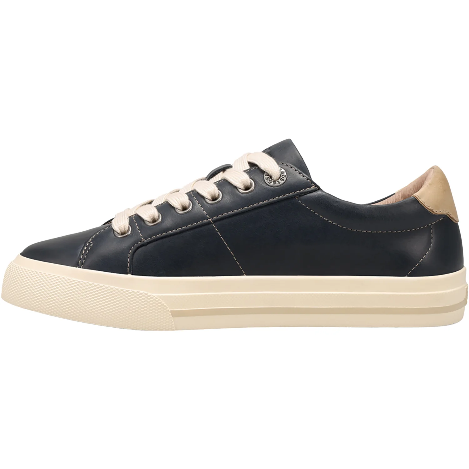 Taos Z Soul Lux Women's Lace Up Shoes Navy/Stone Leather - Image 3