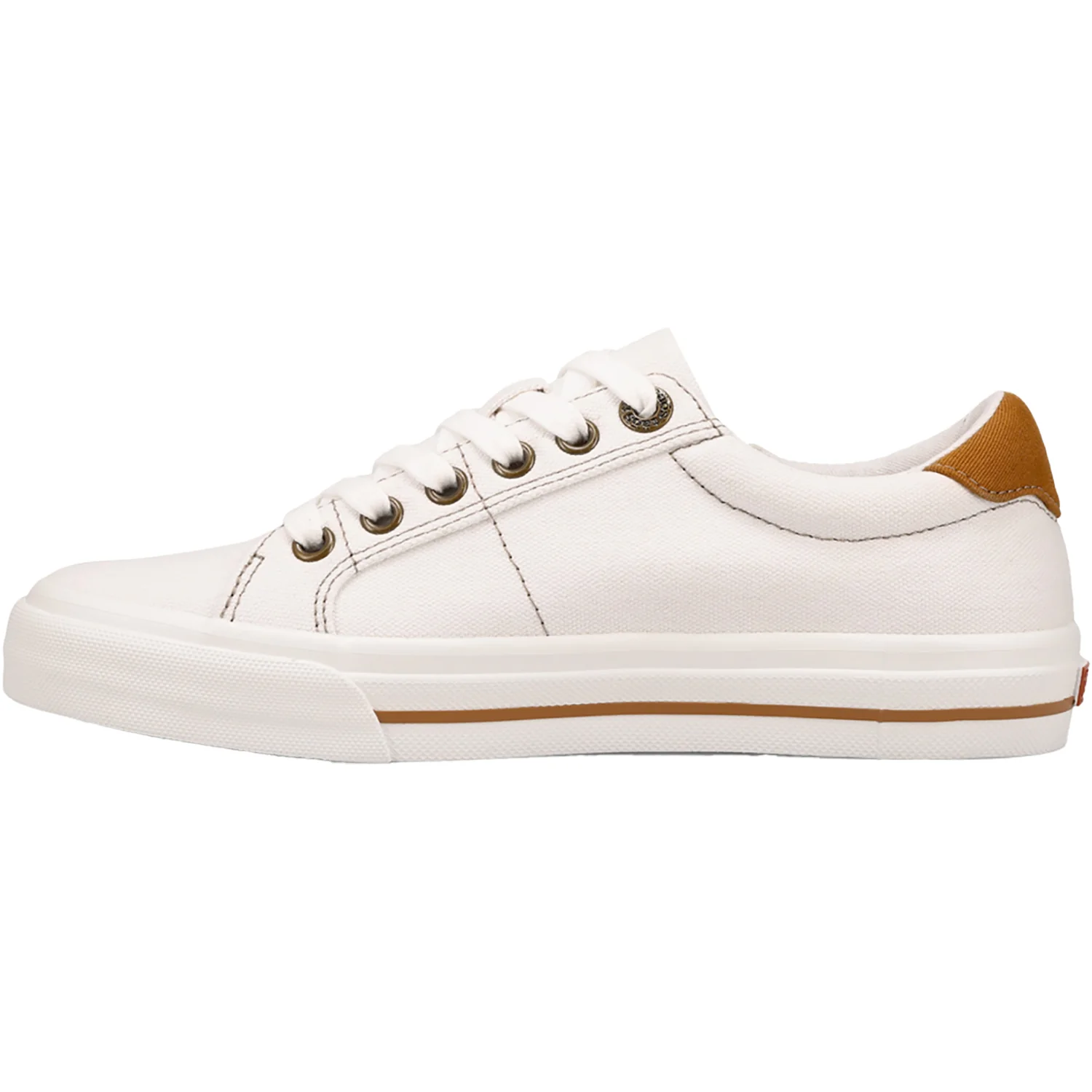 Taos Z Soul Women's Sporty Lace Up Shoes White/Golden Tan - Image 3