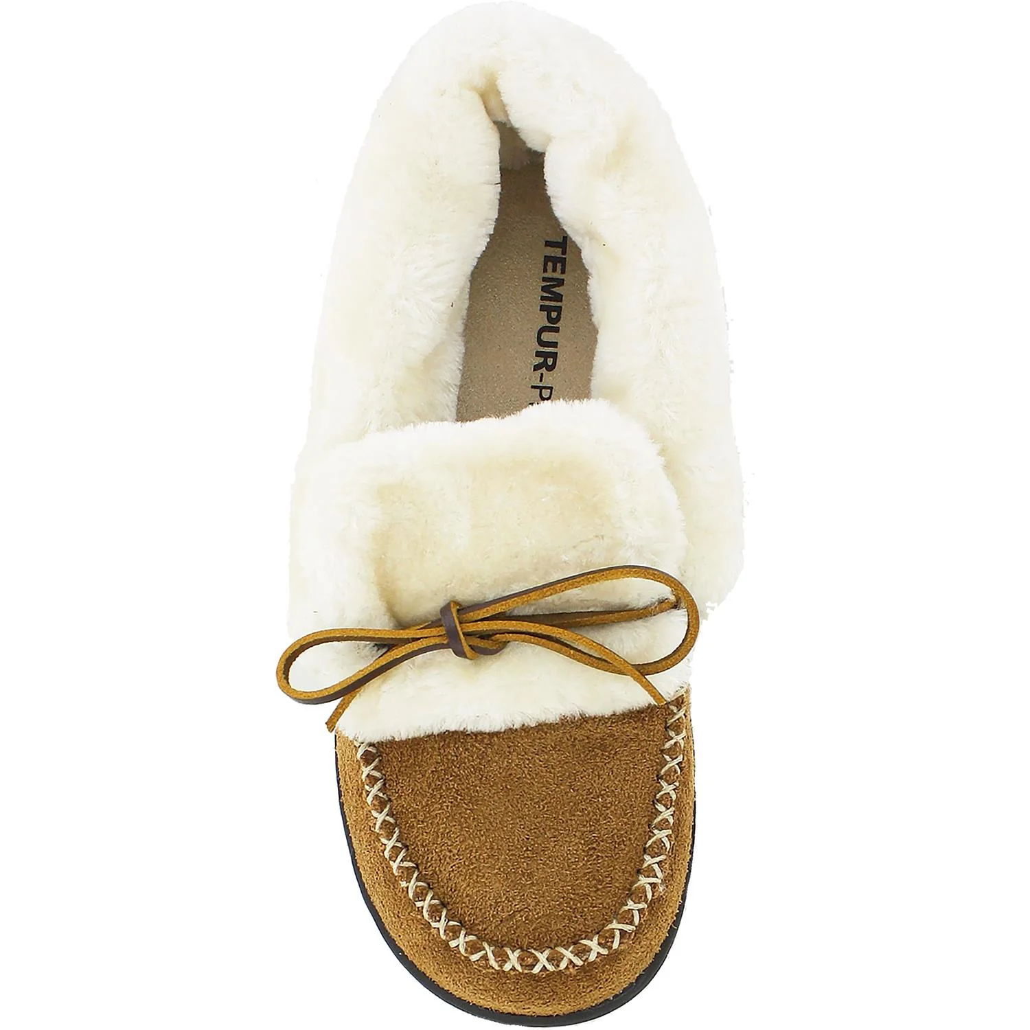Tempur-Pedic Laurin Women's Slippers Hashbrown Suede - Image 2