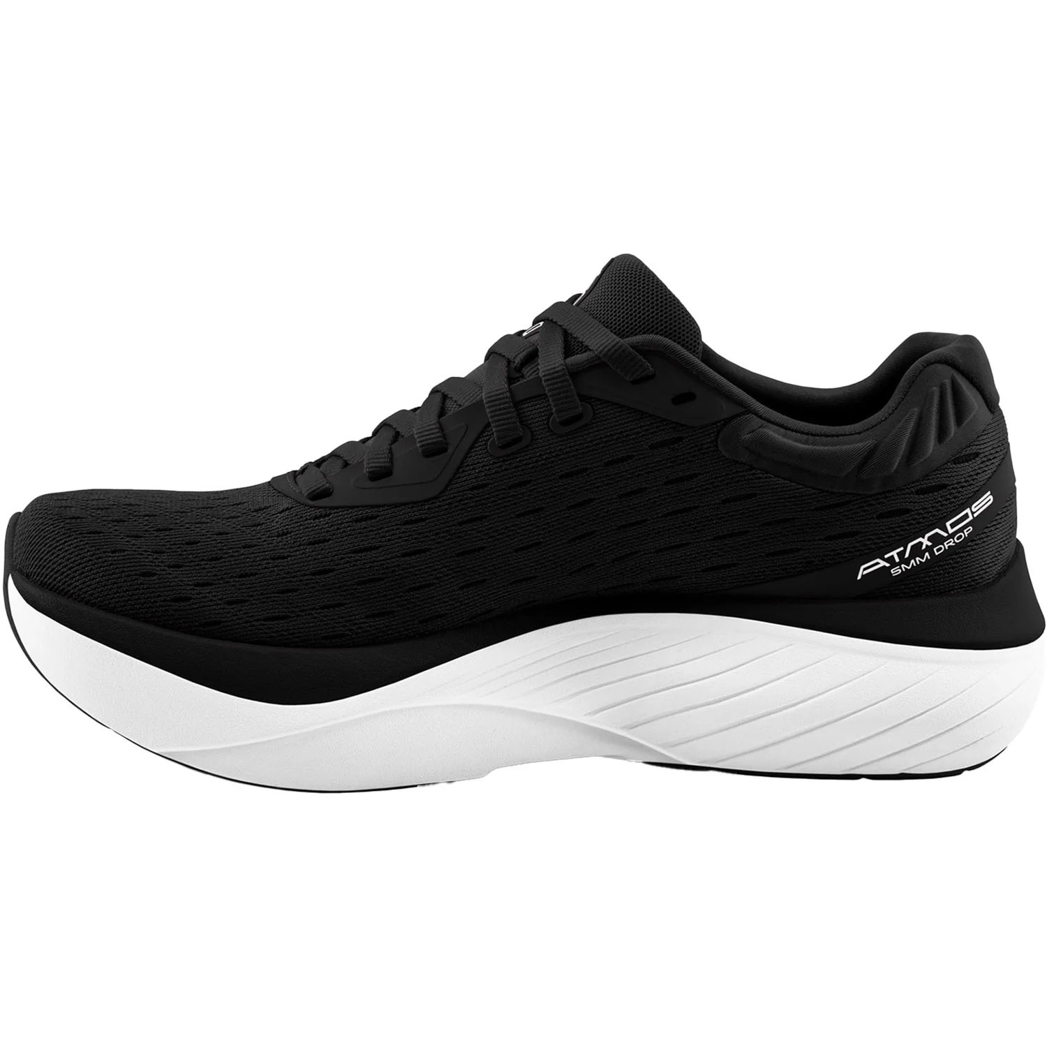 Topo Atmos (Neutral Support) Women's Athletic Shoes Black/White Mesh - Image 3