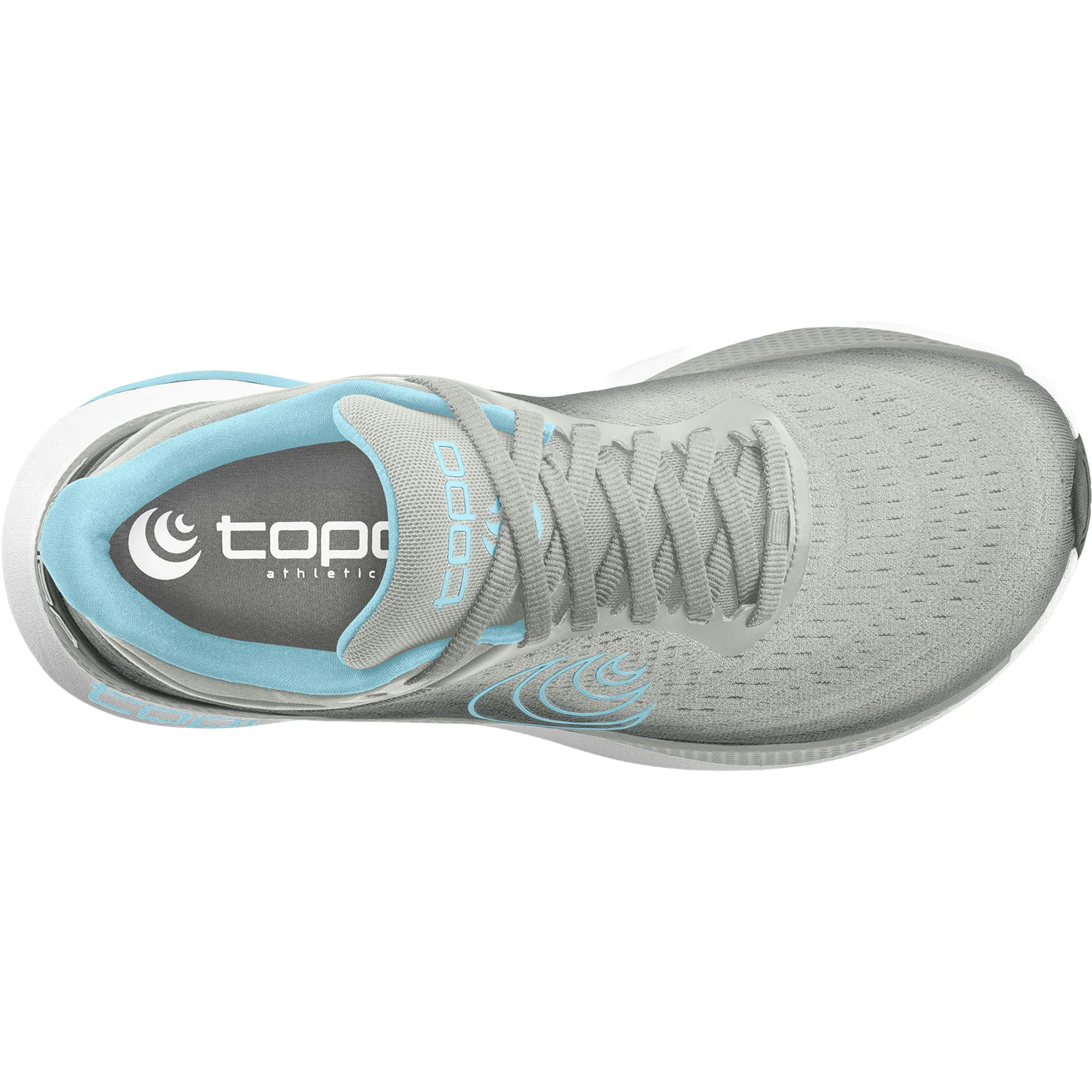 Topo Aura (Stability Support) Women's Athletic Shoes Grey/Blue - Image 2