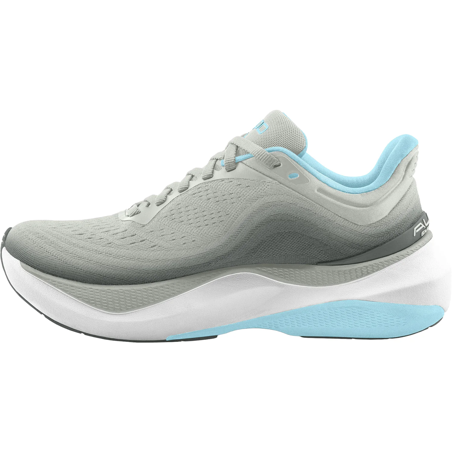 Topo Aura (Stability Support) Women's Athletic Shoes Grey/Blue - Image 3