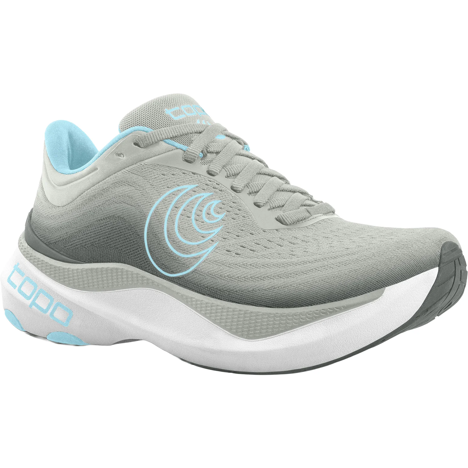 Topo Aura (Stability Support) Women's Athletic Shoes Grey/Blue - Image 5
