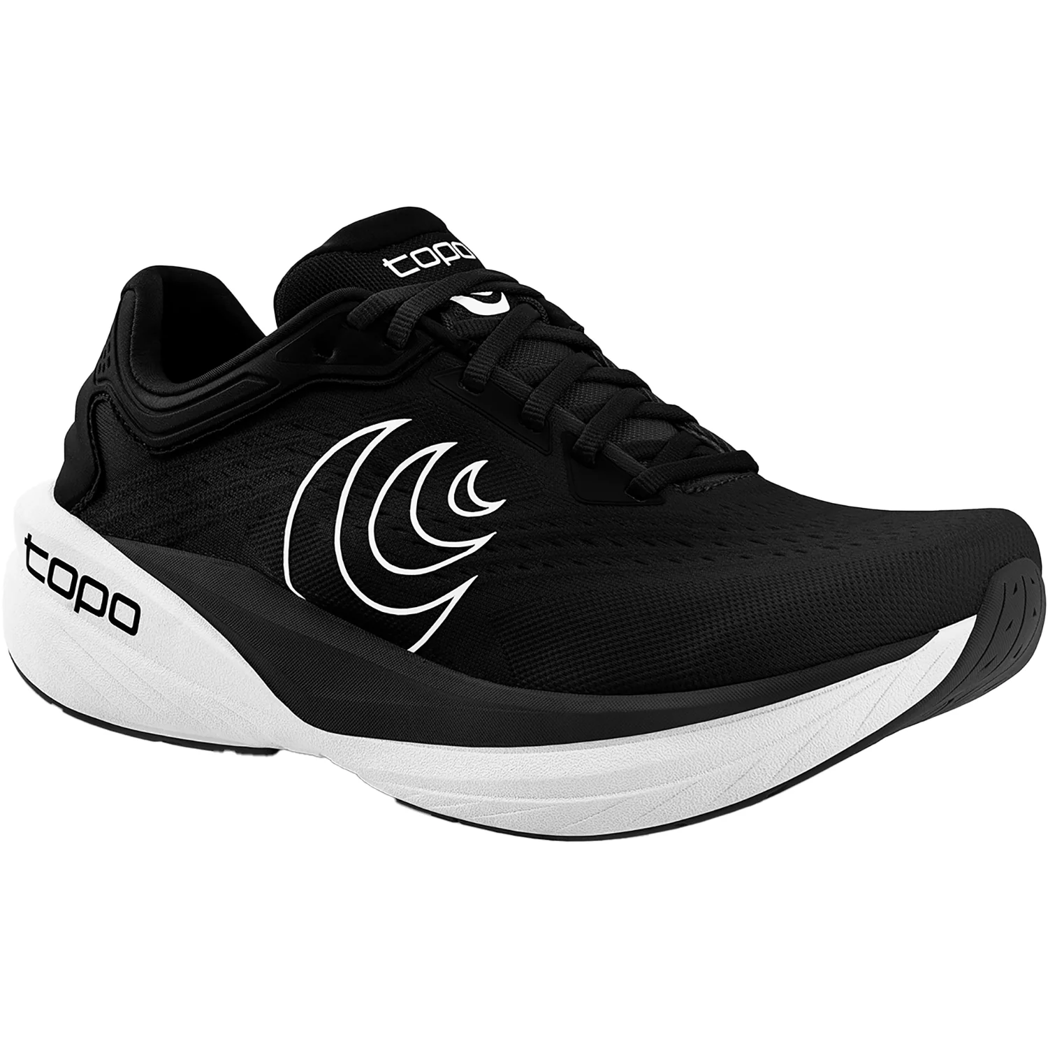Topo Phantom 4 (Neutral Support) Women's Athletic Shoes Black/White - Image 5