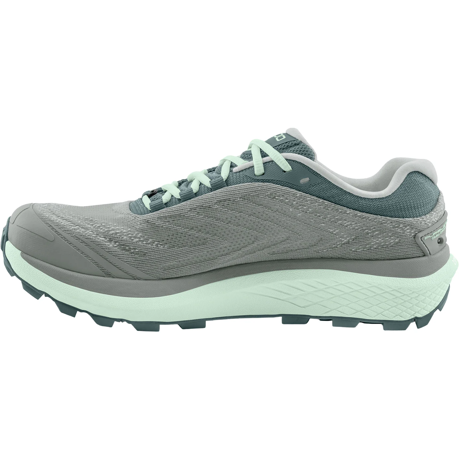 Topo Pursuit 2 Women's Athletic Shoes Trail Hiking Shoes Running Grey/Mint - Image 3