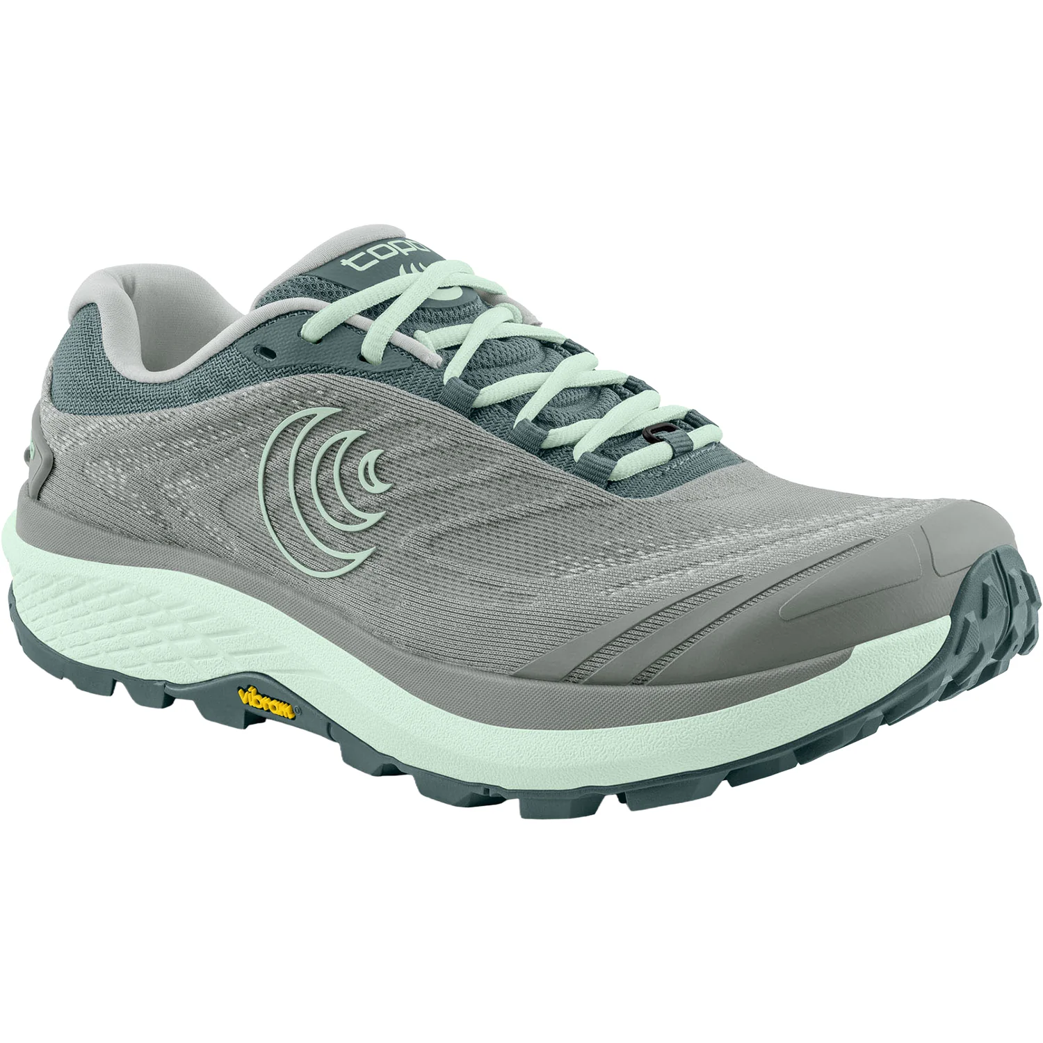 Topo Pursuit 2 Women's Athletic Shoes Trail Hiking Shoes Running Grey/Mint - Image 5