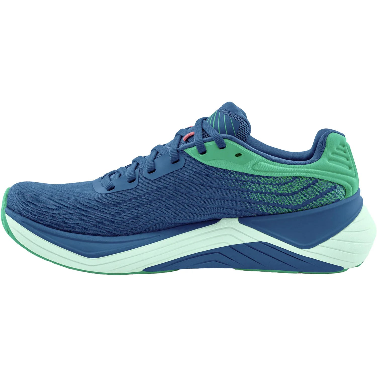 Topo Ultrafly 5 (Stability Support) Women's Athletic Shoes Blue/Aqua Mesh - Image 3