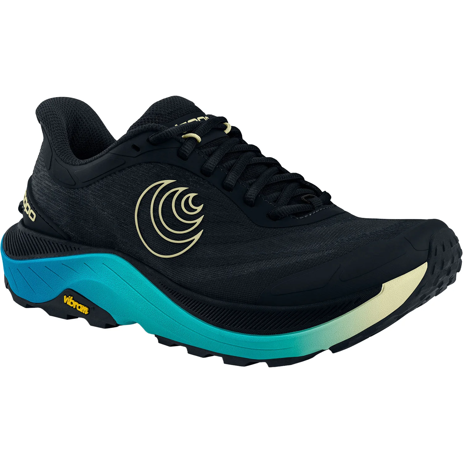 Topo Ultraventure 4 Women's Trail Running Shoes Black/Lime - Image 5