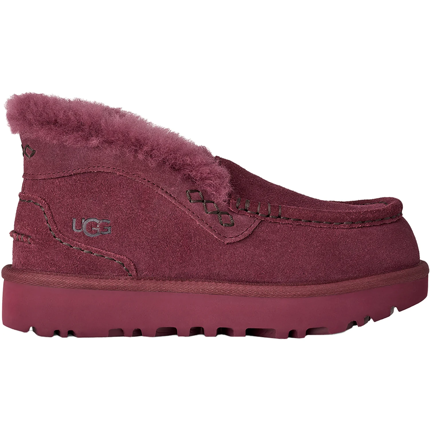 UGG Ansley Parc Women's Slippers Burnt Magenta
