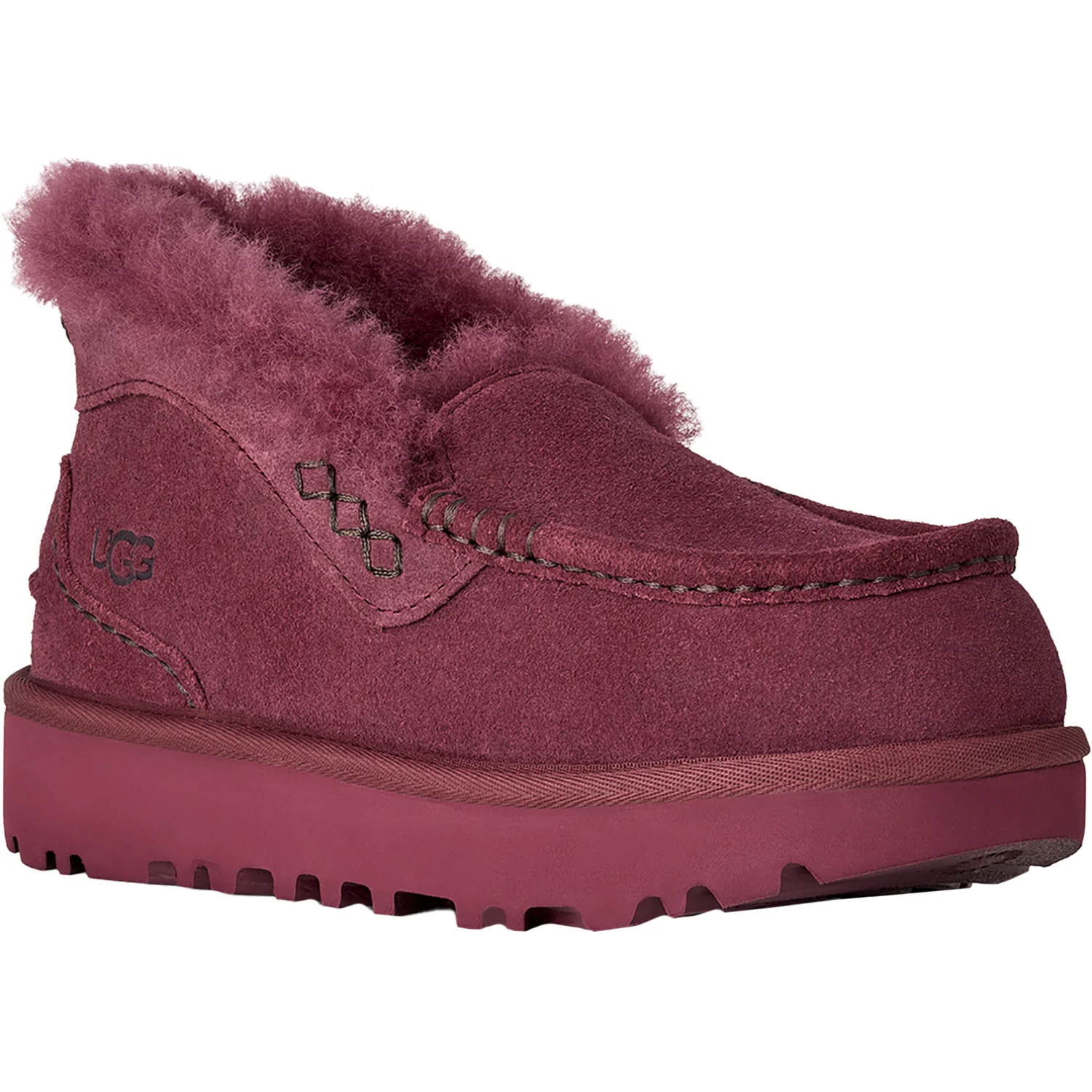 UGG Ansley Parc Women's Slippers Burnt Magenta - Image 5
