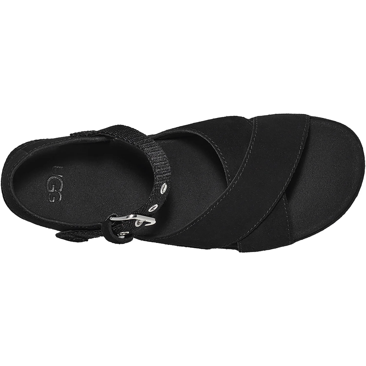UGG Aubrey Ankle Women's Platform Sandals Black - Image 2