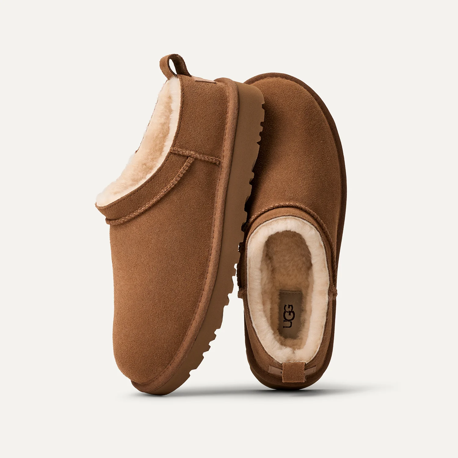 UGG Classic Micro Women's Booties Chestnut - Image 7