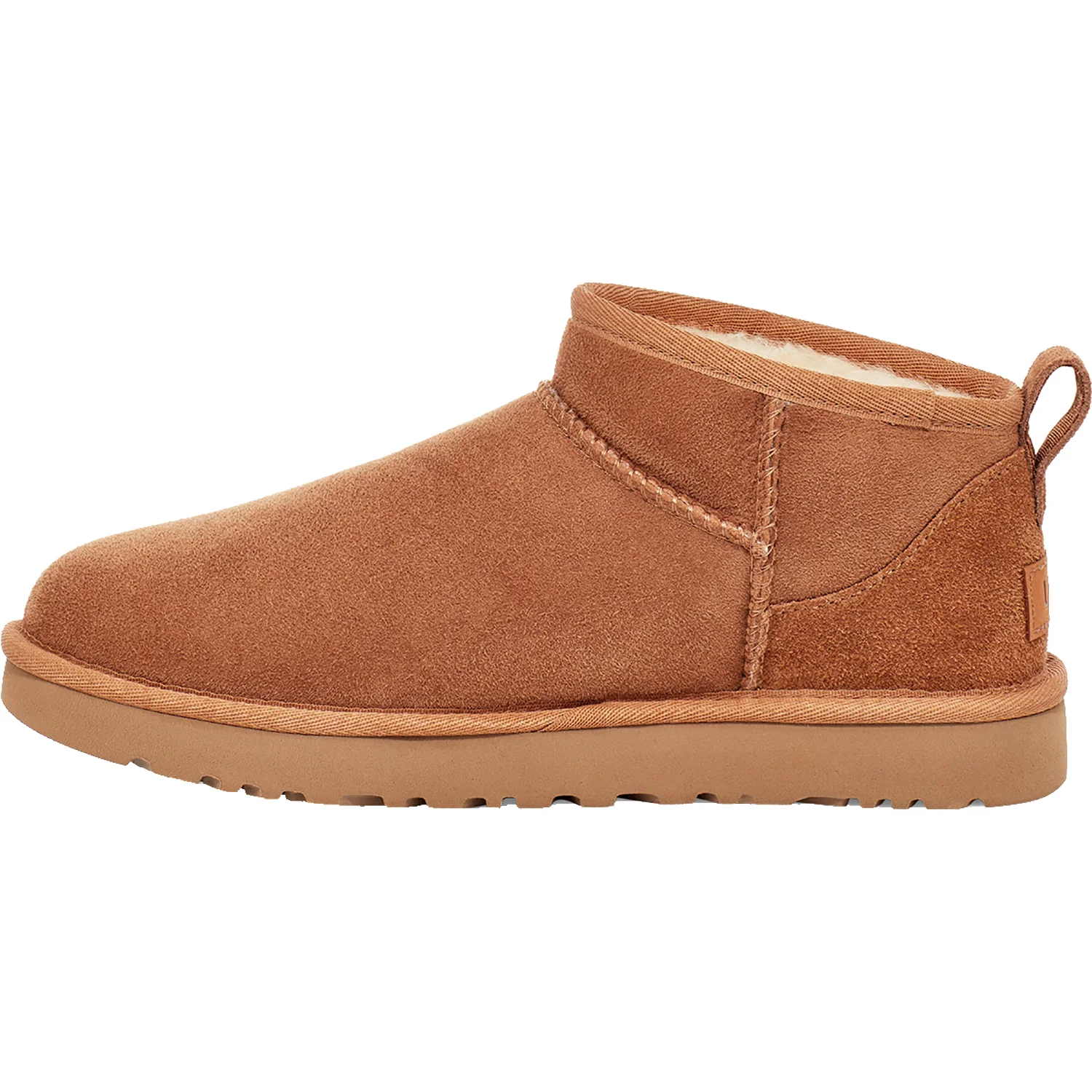 UGG Classic Ultra Mini Women's Boots Chestnut Sheepskin - Image 3