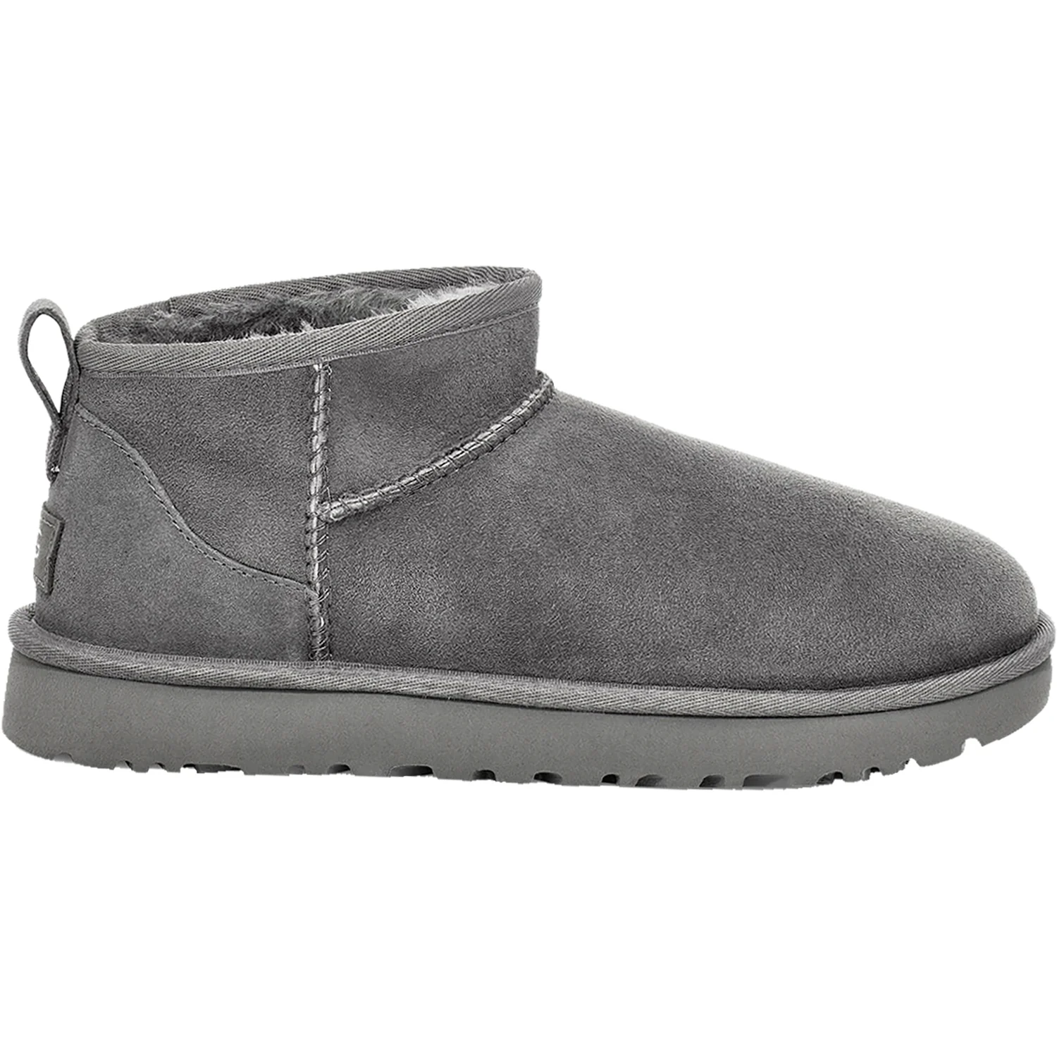 UGG Classic Ultra Mini Women's Boots Grey Sheepskin