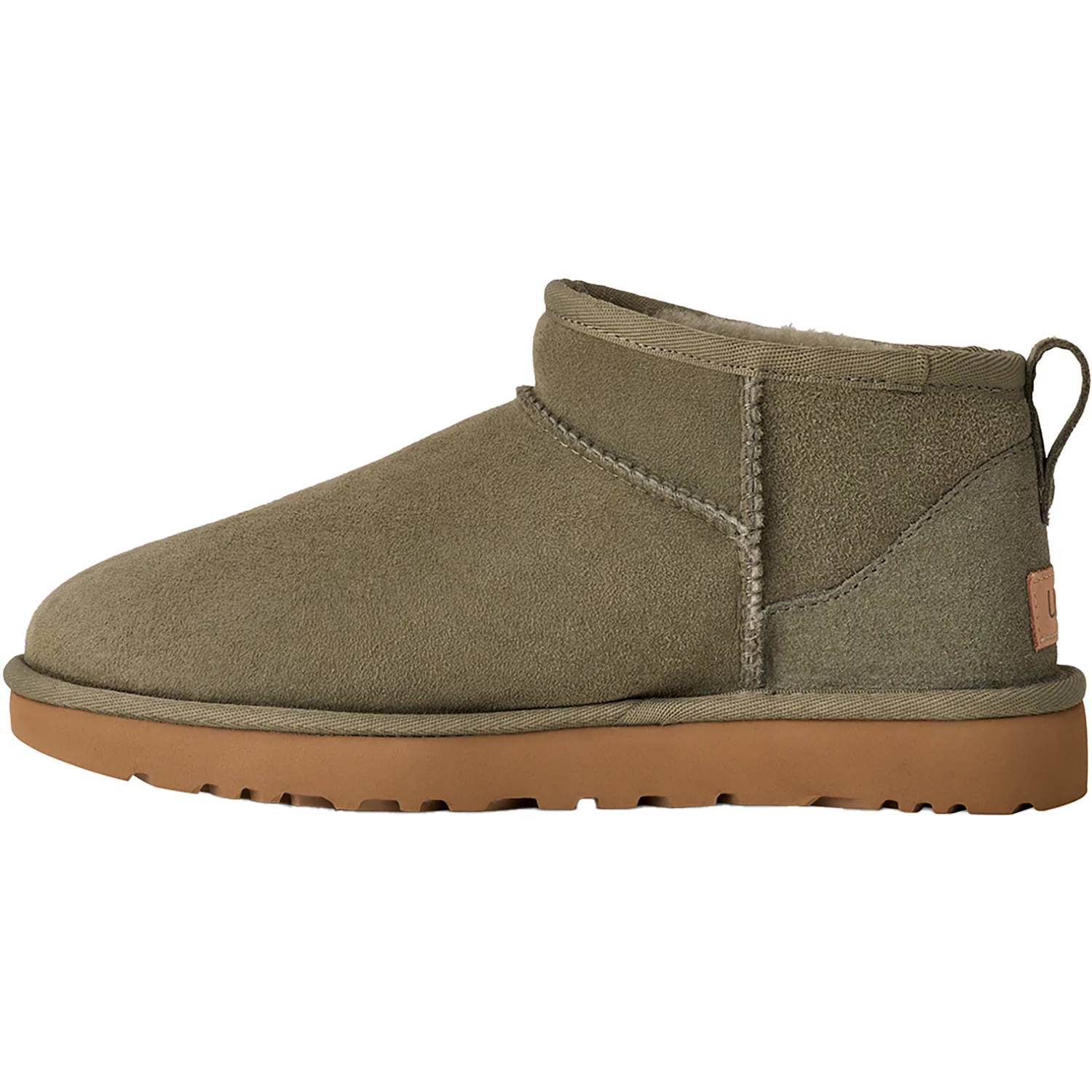 UGG Classic Ultra Mini Women's Boots Moss Green/Amphora - Image 3