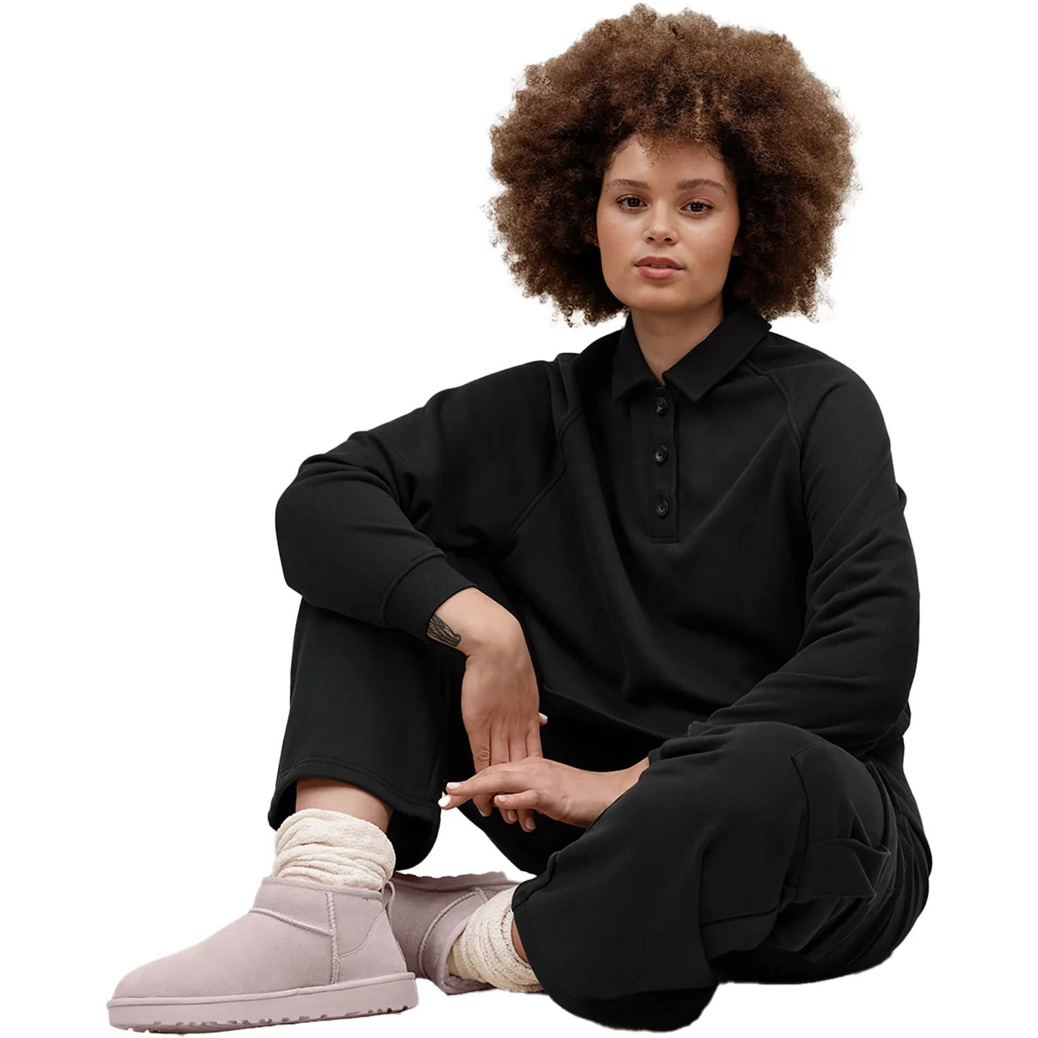 UGG Classic Ultra Mini Sheepskin Women's Boots Pale Smoke - Image 6