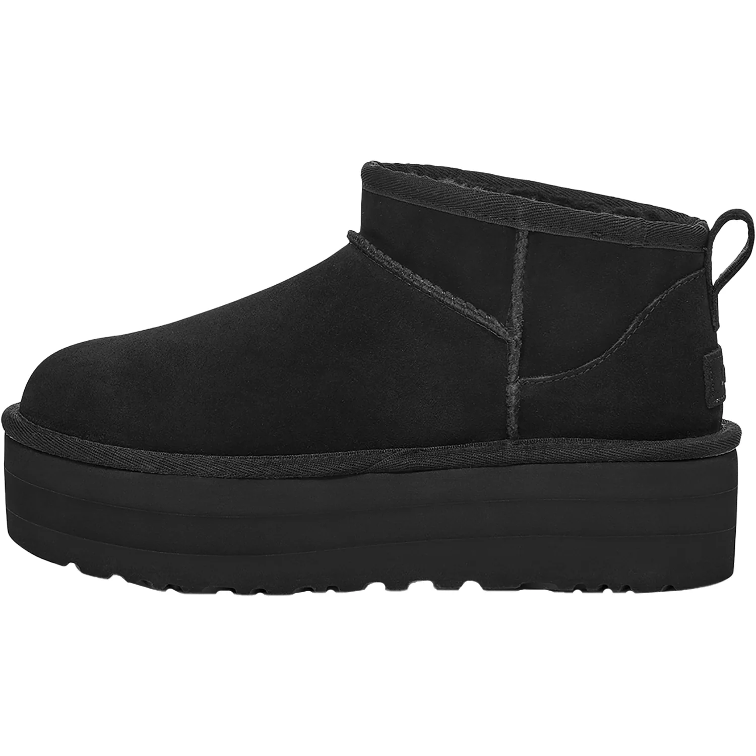 UGG Classic Ultra Mini Platform Women's Platform Boots Black - Image 3