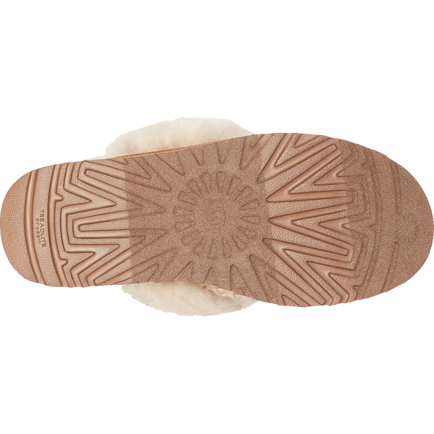 UGG Cozy Women's Knit Slippers Cream Knit Fabric - Image 4