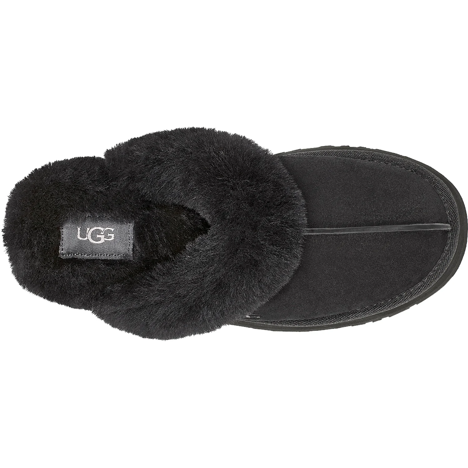 UGG Disquette Women's Slippers Black Sheepskin - Image 2