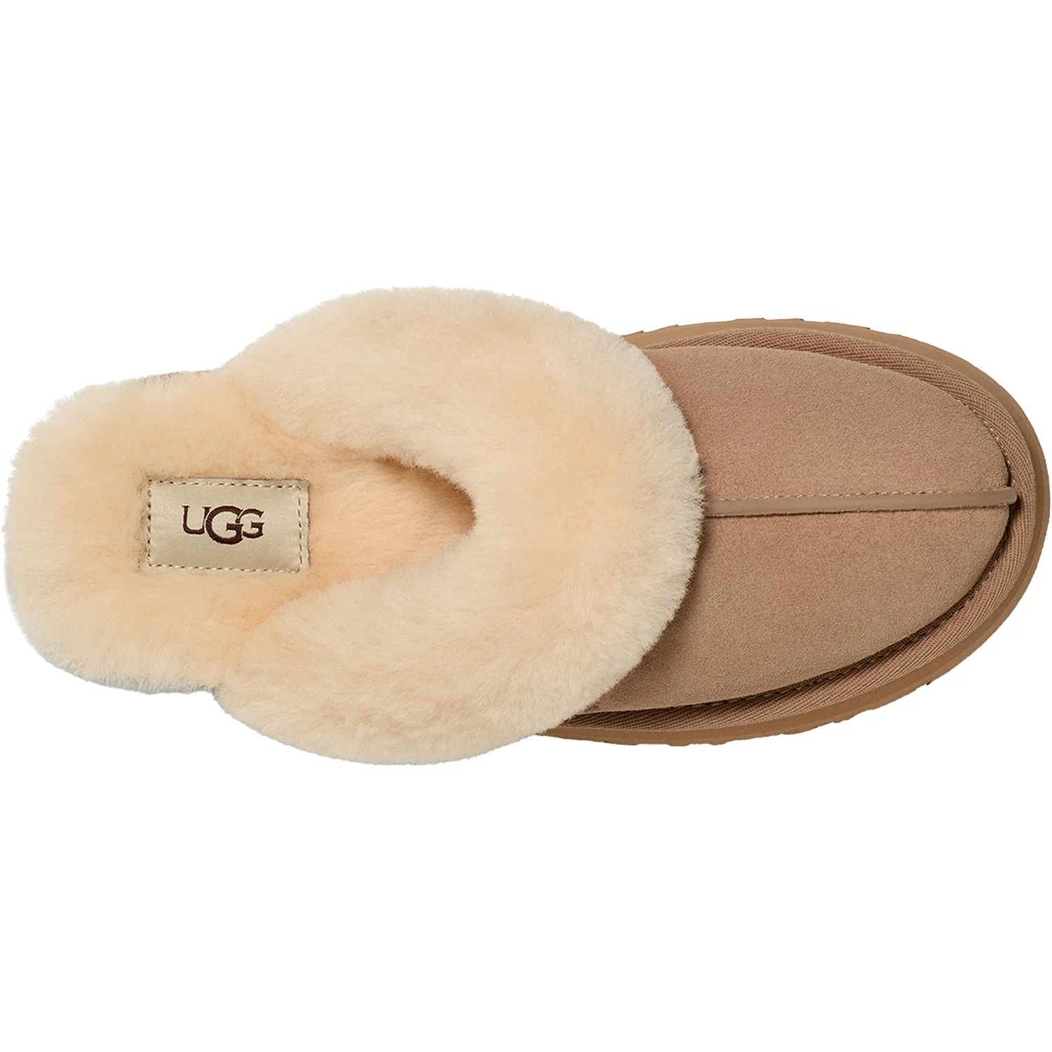 UGG Disquette Women's Platform Slippers Sand - Image 2